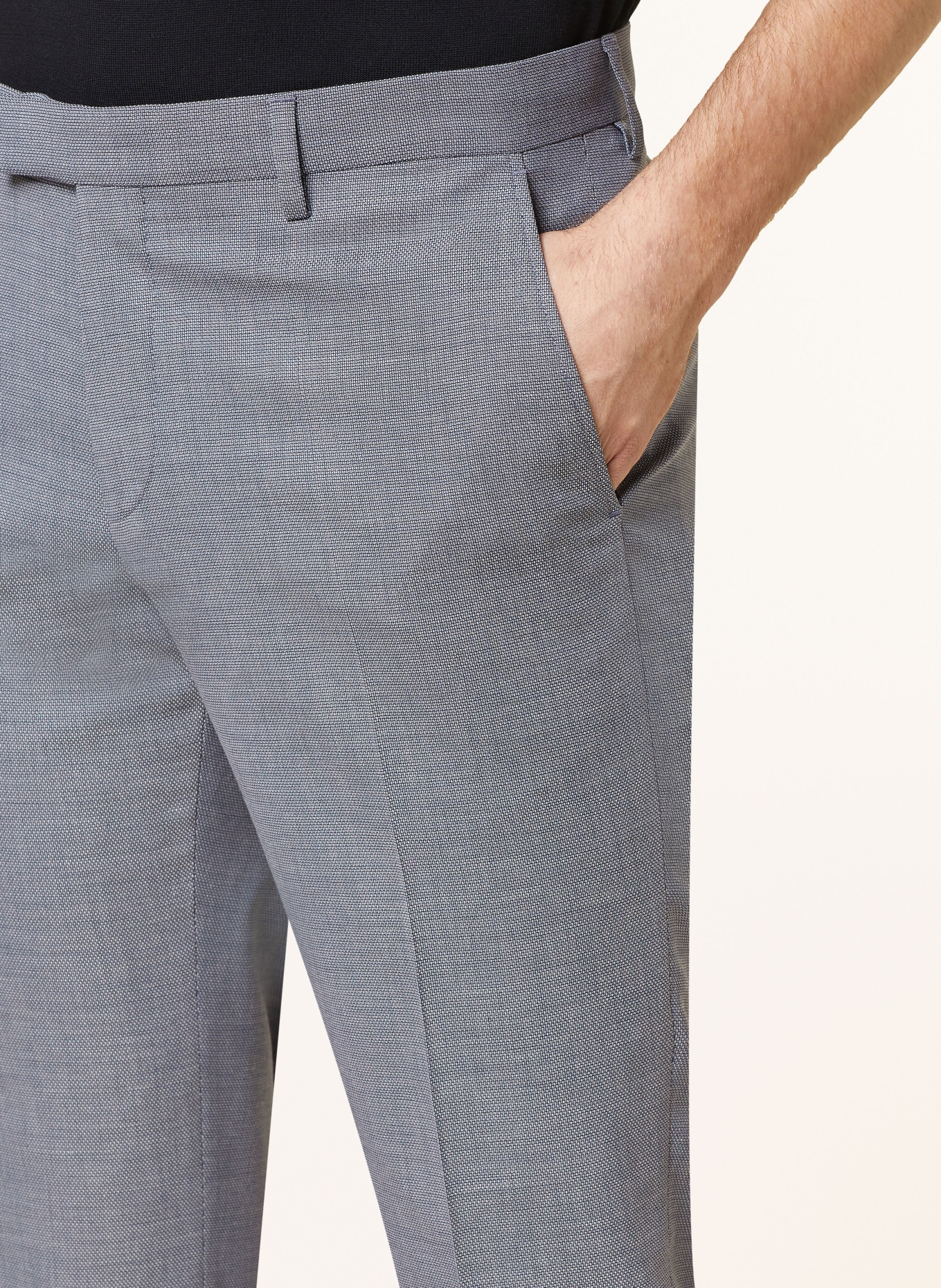 pierre cardin Oblekové kalhoty RYAN Extra Slim Fit, Barva: 6227 Copen Blue (Obrázek 6)
