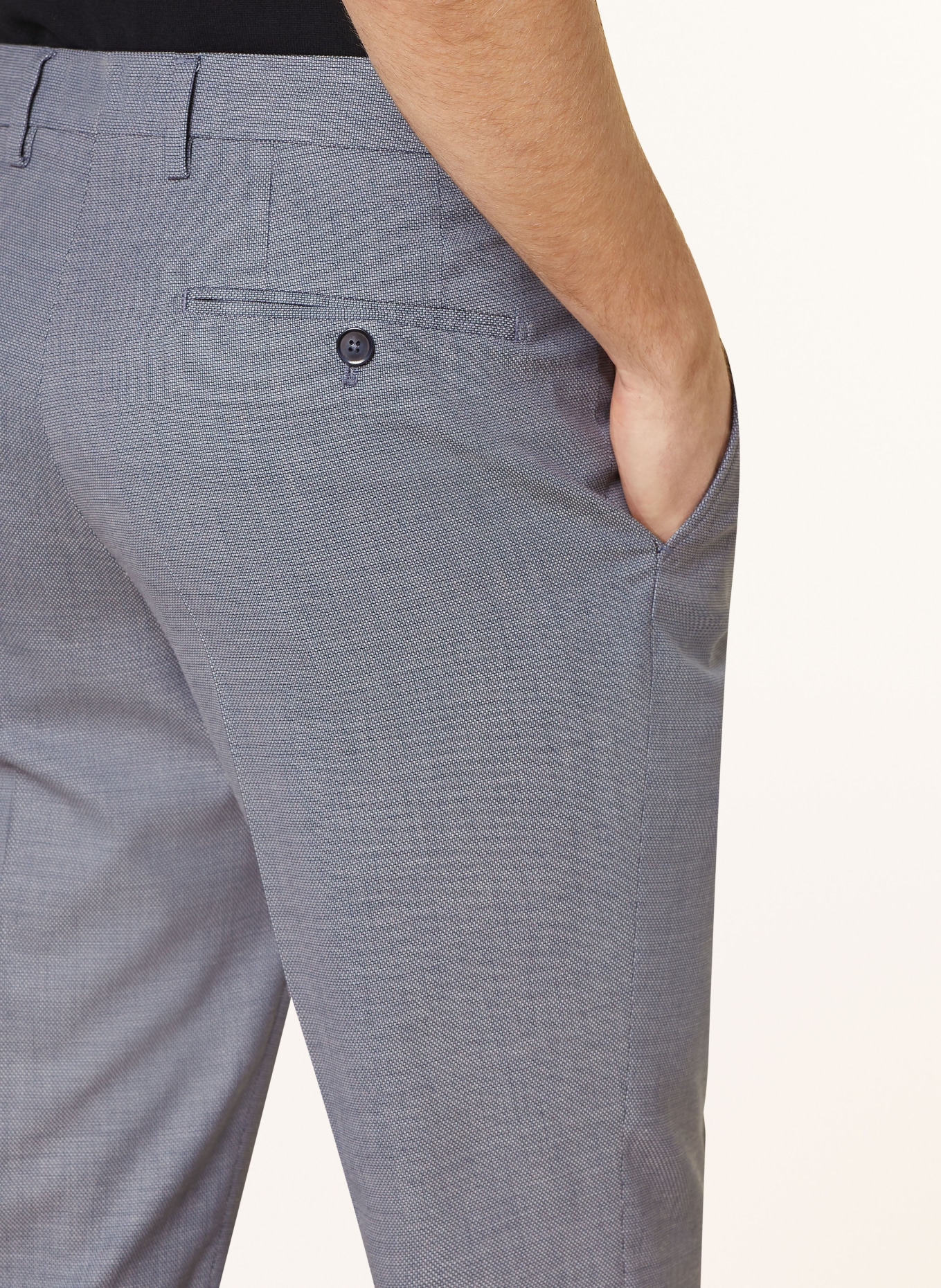 pierre cardin Oblekové kalhoty RYAN Extra Slim Fit, Barva: 6227 Copen Blue (Obrázek 7)
