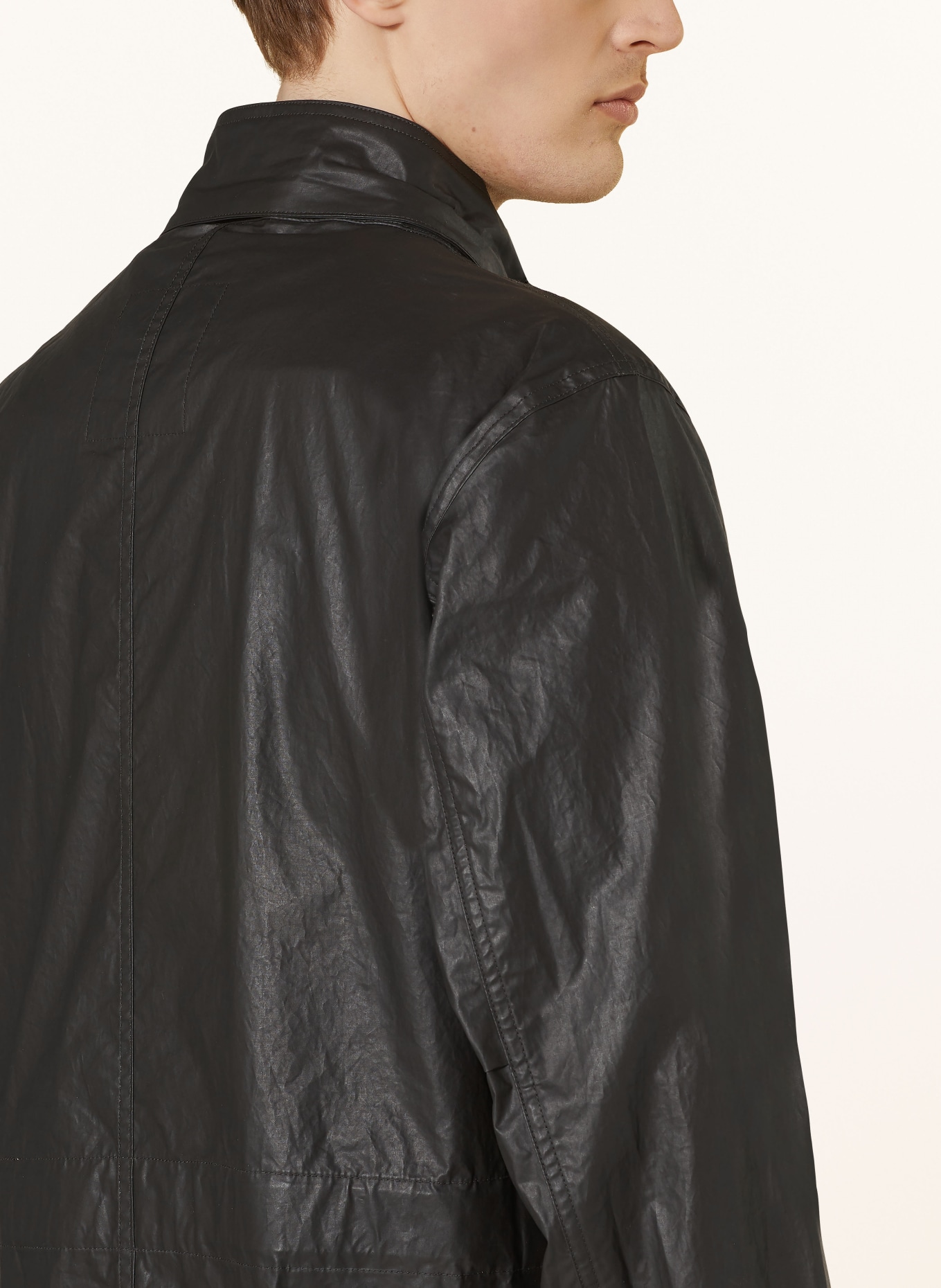 BELSTAFF Field jacket CENTENARY with detachable hood, Color: BLACK (Image 6)