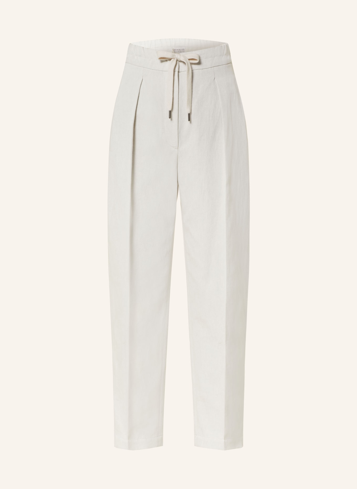 BRUNELLO CUCINELLI Pants in jogger style, Color: LIGHT GRAY (Image 1)