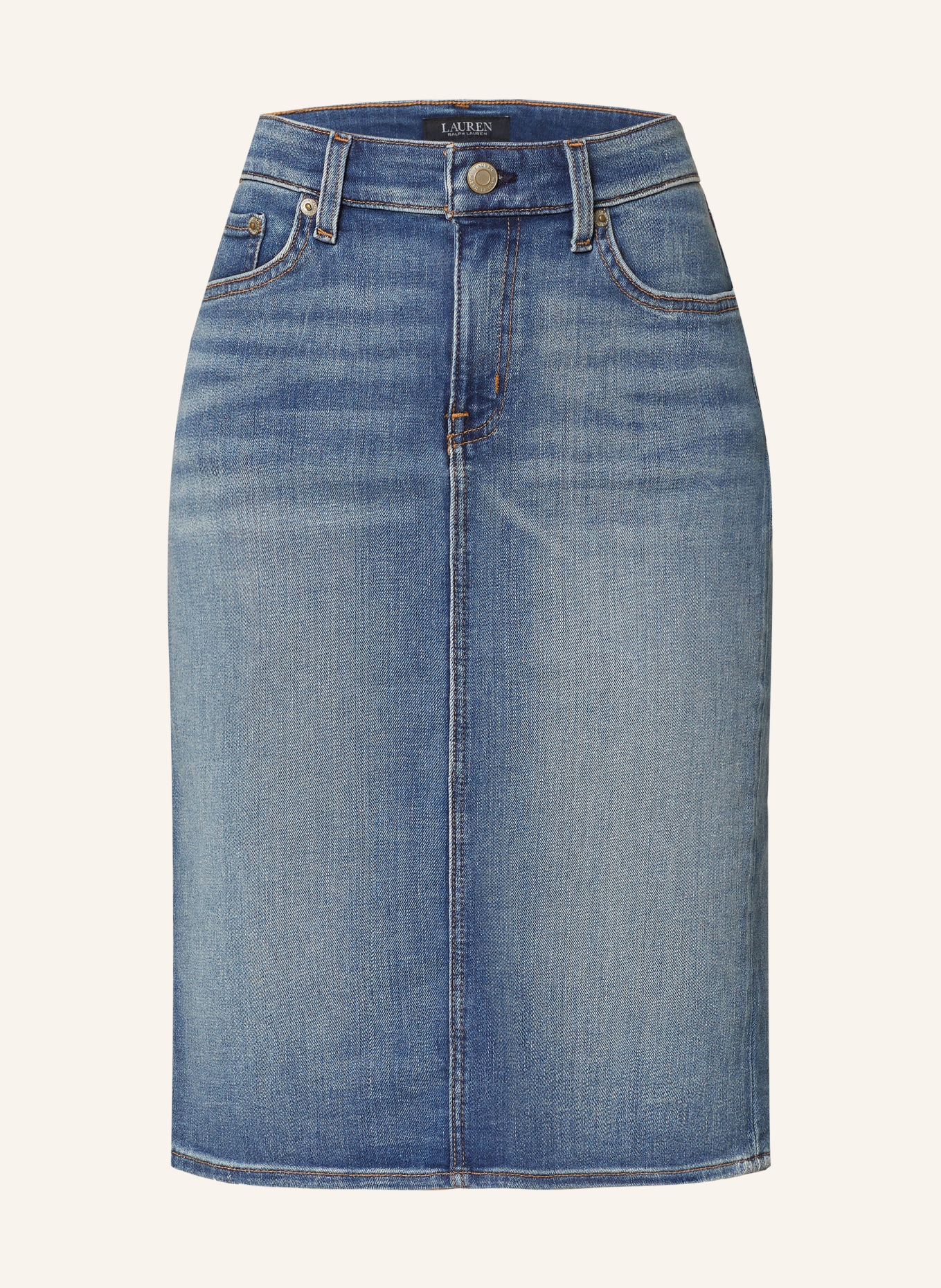 LAUREN RALPH LAUREN Spódnica jeansowa, Kolor: 001 SUNSET INDIGO WASH (Obrazek 1)