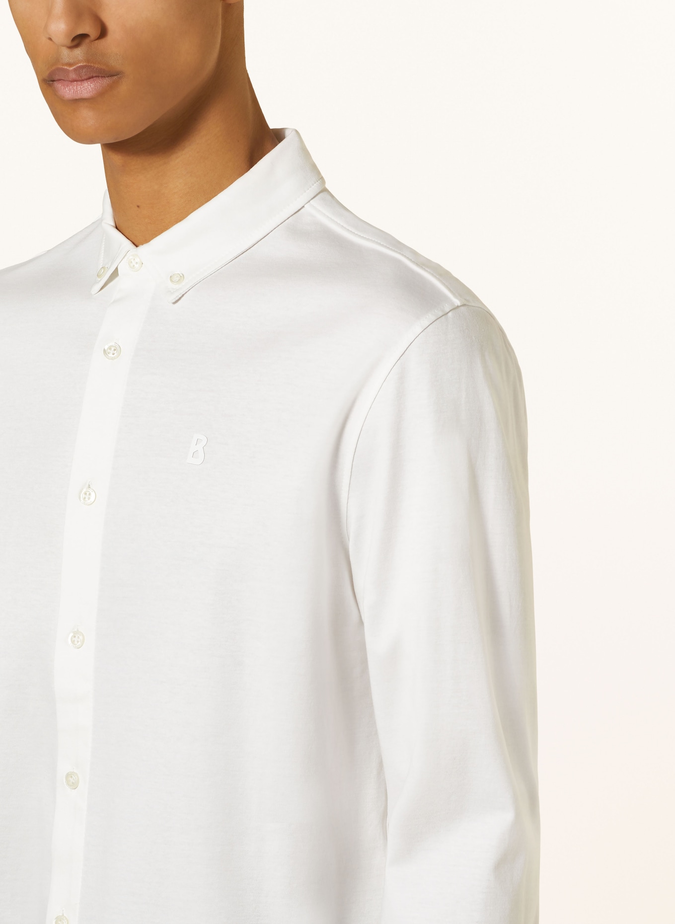 BOGNER Jerseyhemd FRANZ Regular Fit, Farbe: WEISS (Bild 4)