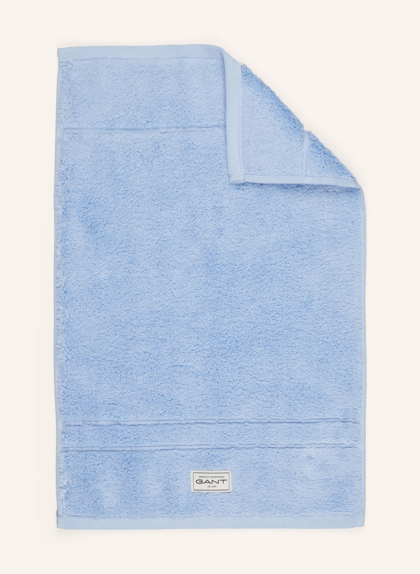 GANT HOME Guest towel, Color: LIGHT BLUE (Image 1)