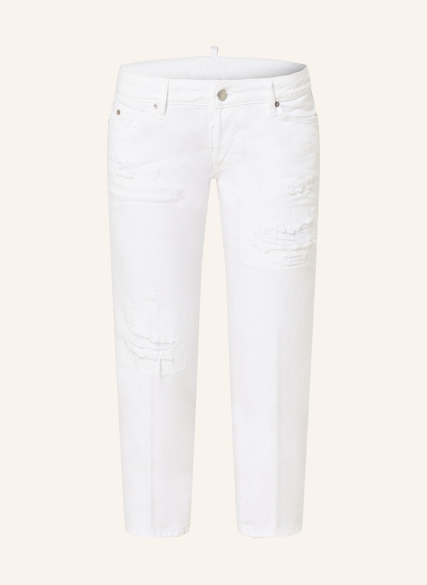 DSQUARED2 7/8 jeans CAPRI, Color: 100 WHITE (Image 1)