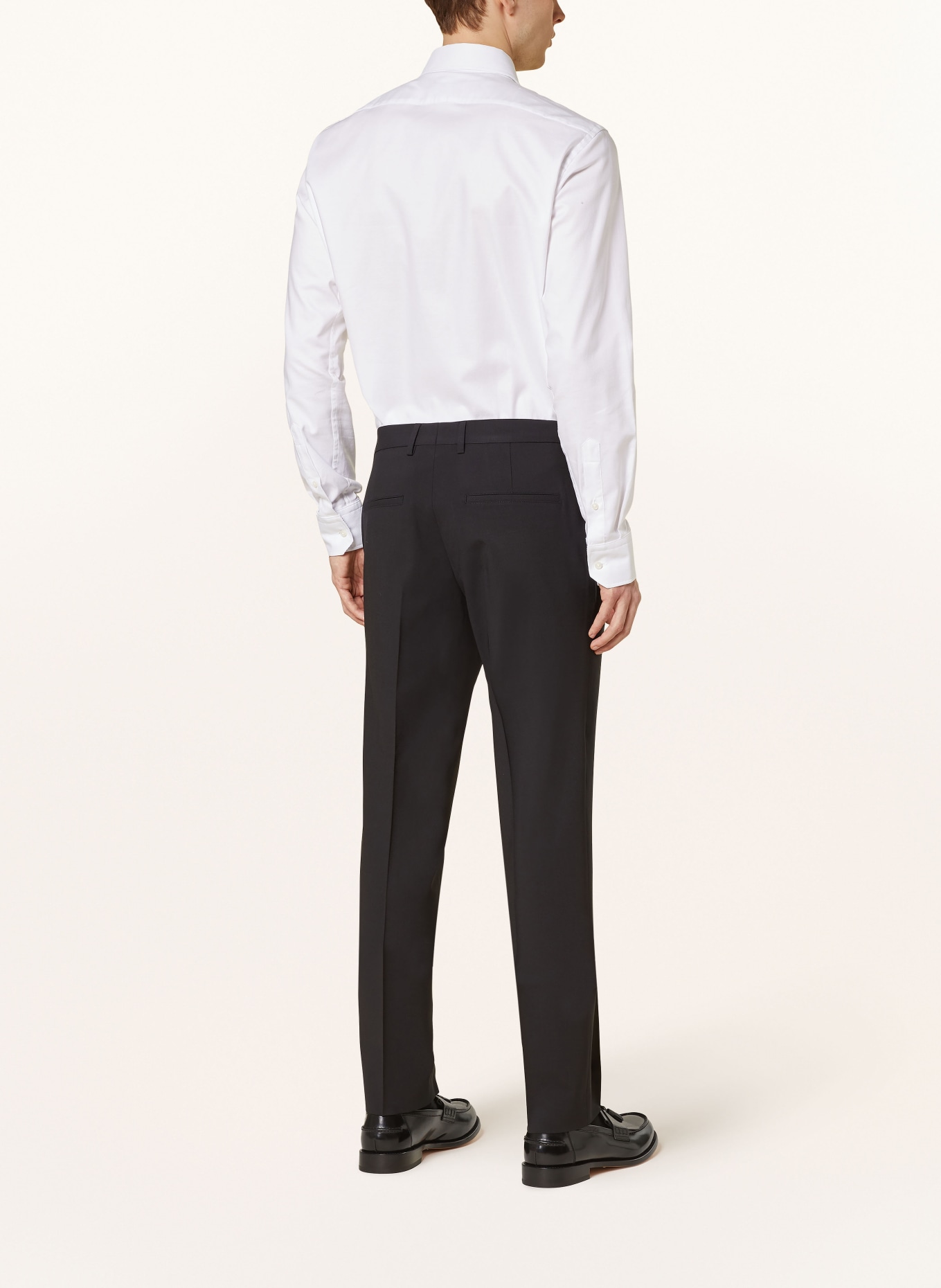 SAND COPENHAGEN Oblekové kalhoty Slim Fit, Barva: 200 BLACK (Obrázek 4)