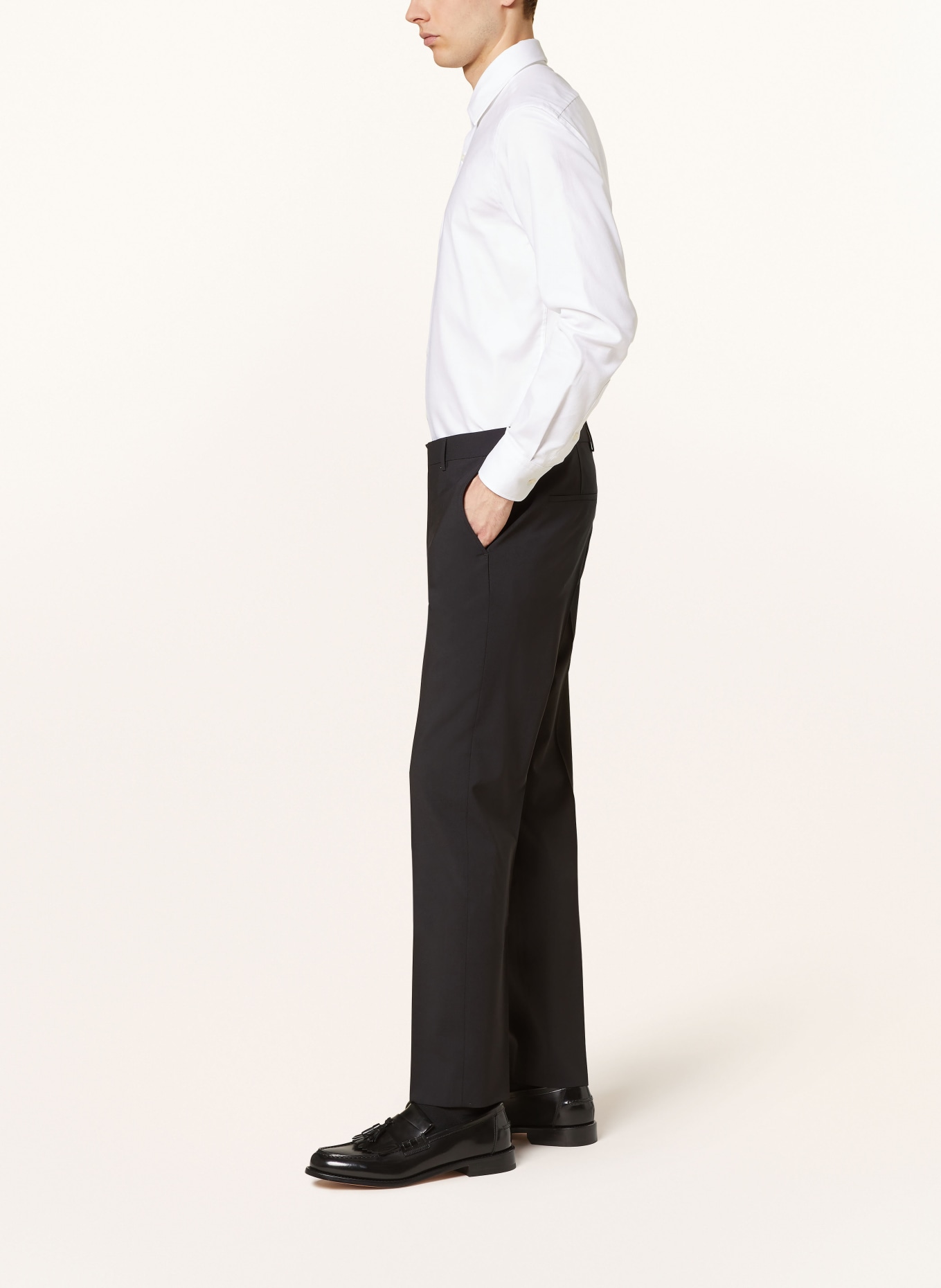 SAND COPENHAGEN Oblekové kalhoty Slim Fit, Barva: 200 BLACK (Obrázek 5)