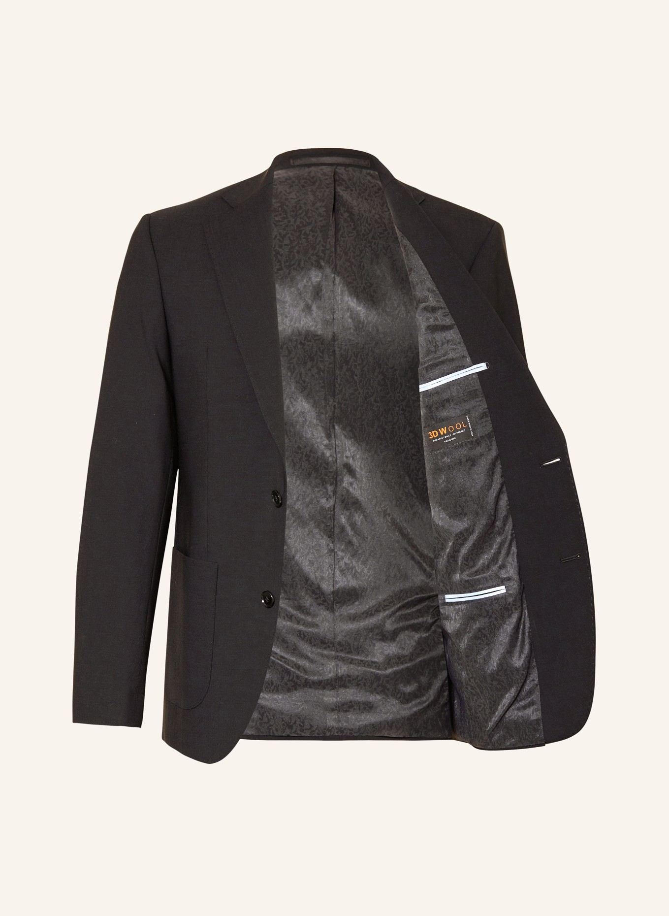 SAND COPENHAGEN Oblekové sako Slim Fit, Barva: 200 BLACK (Obrázek 4)