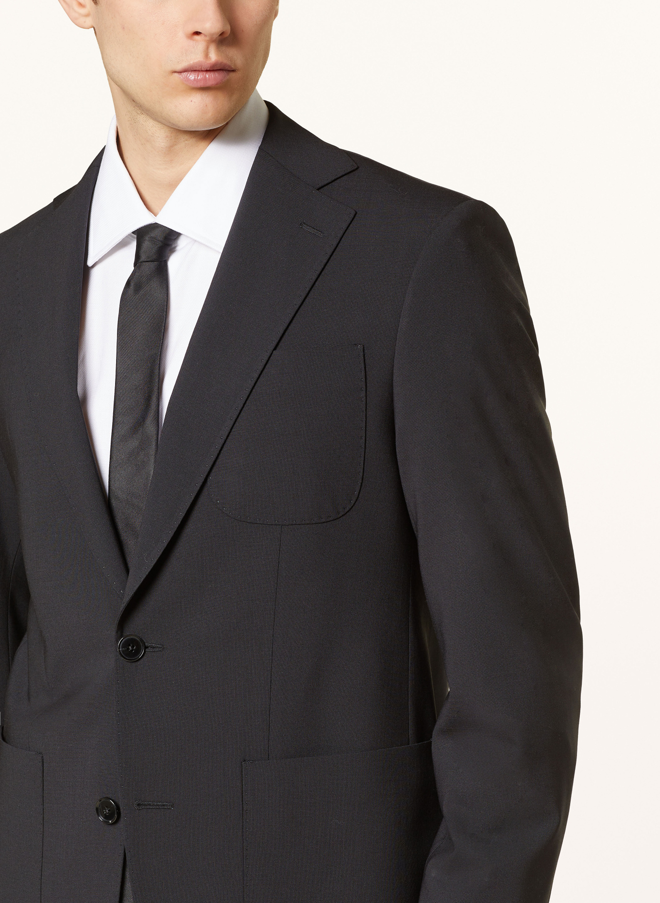 SAND COPENHAGEN Oblekové sako Slim Fit, Barva: 200 BLACK (Obrázek 5)