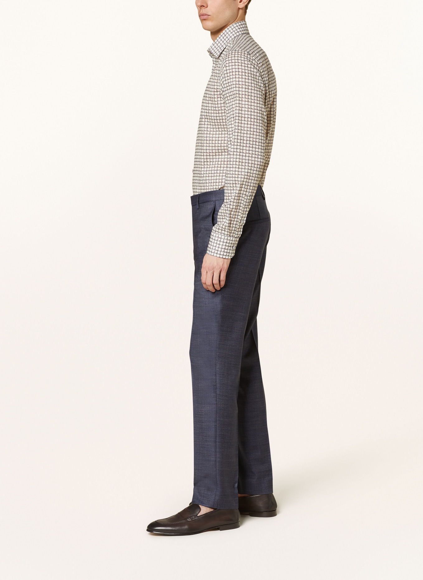 SAND COPENHAGEN Spodnie garniturowe slim fit, Kolor: 570 NAVY (Obrazek 5)