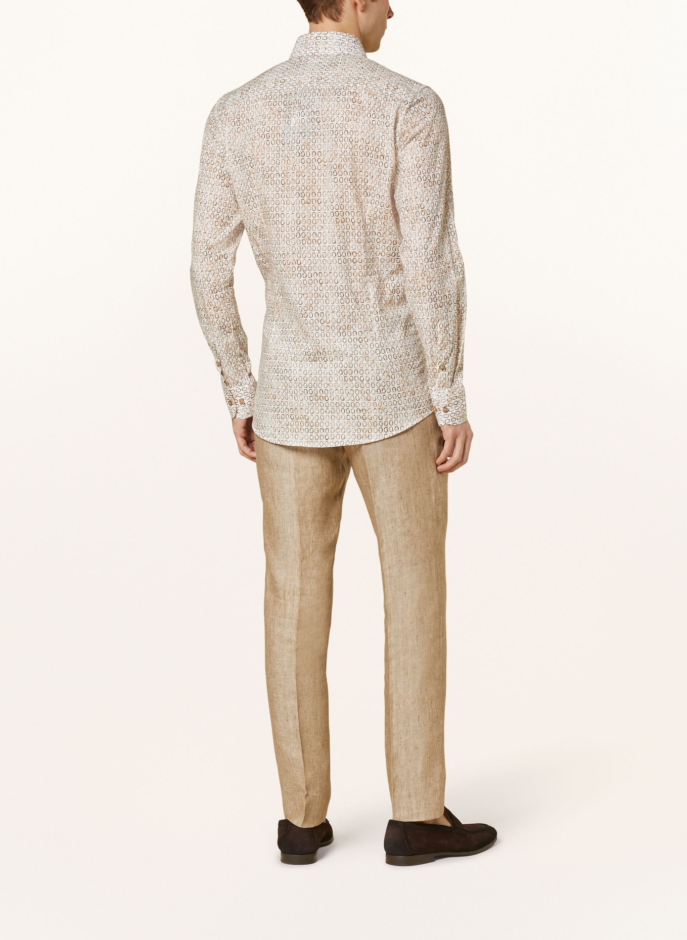 SAND COPENHAGEN Shirt slim fit, Color: BEIGE/ KHAKI/ ECRU (Image 3)