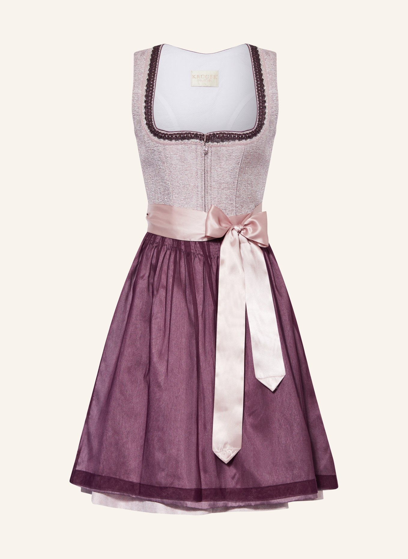 KRÜGER Sukienka bawarska ABRIANA, Kolor: 34 flieder (Obrazek 1)