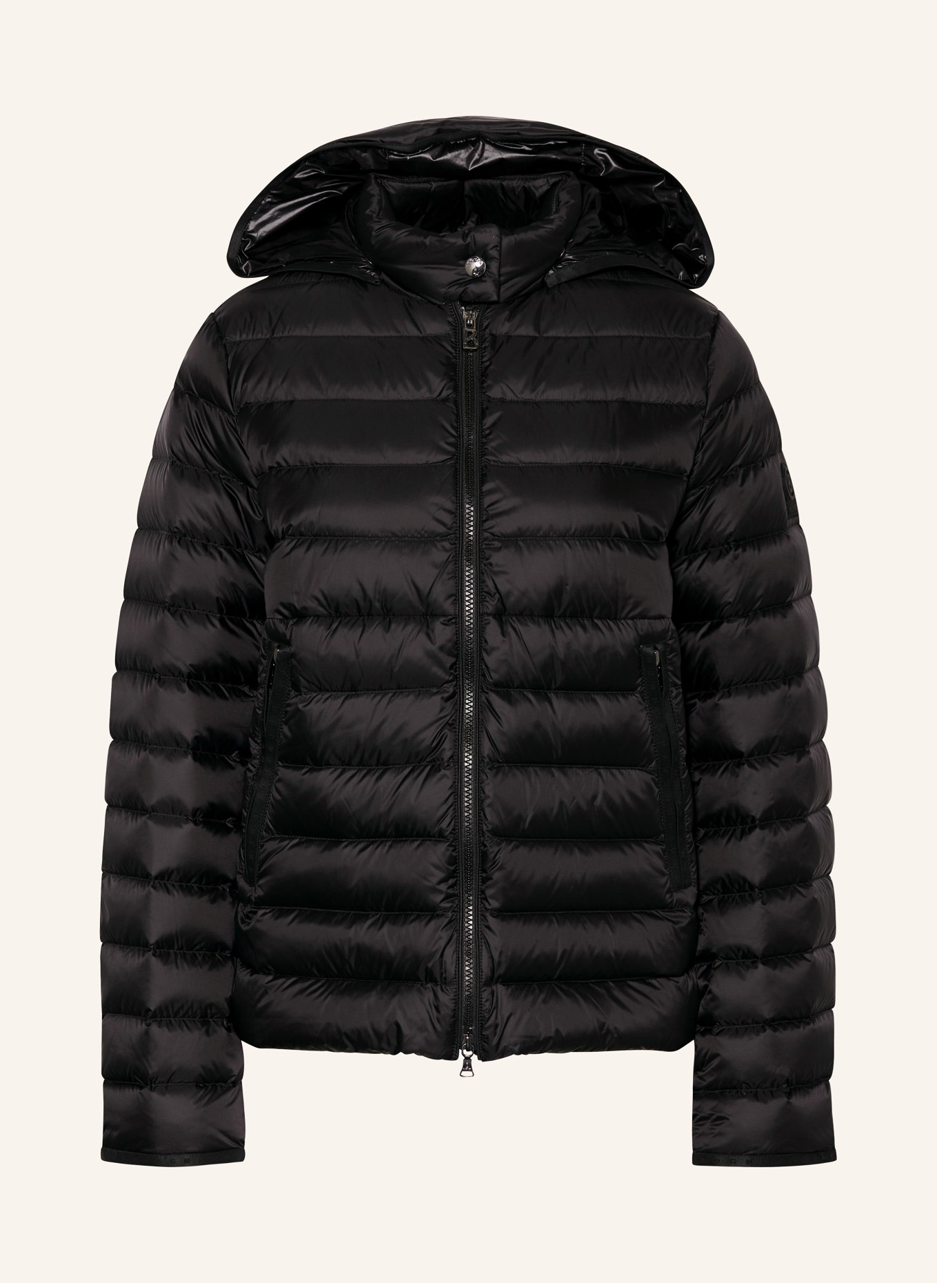 BOGNER Lightweight down jacket THELMA with removable hood, Color: BLACK (Image 1)