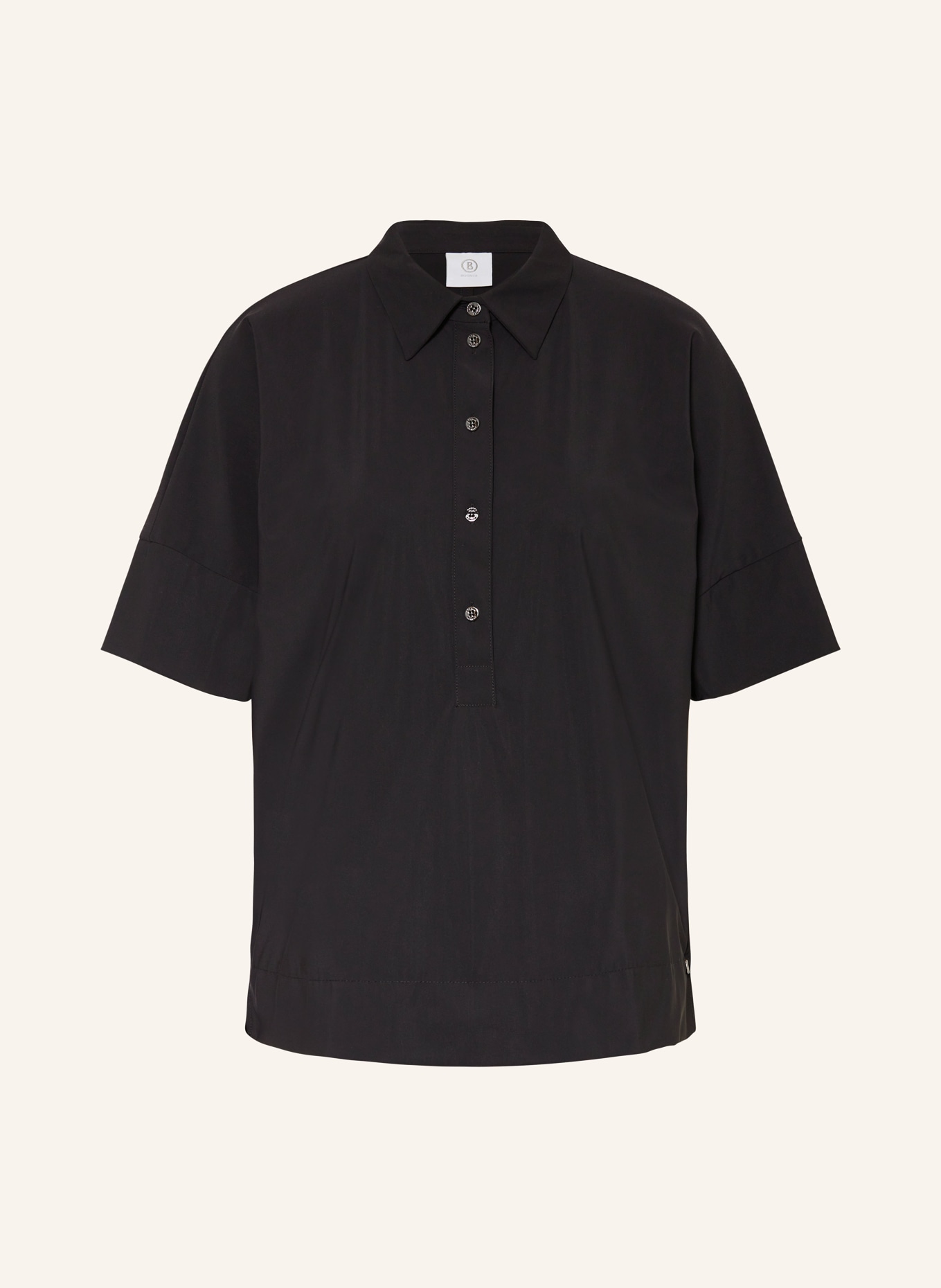 BOGNER Jersey polo shirt SHELLY, Color: BLACK (Image 1)