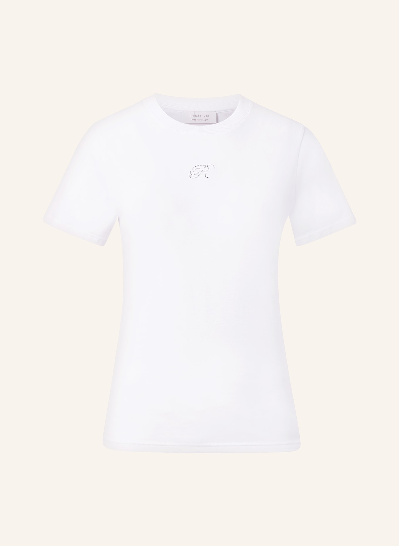 rich&royal T-shirt, Color: WHITE (Image 1)