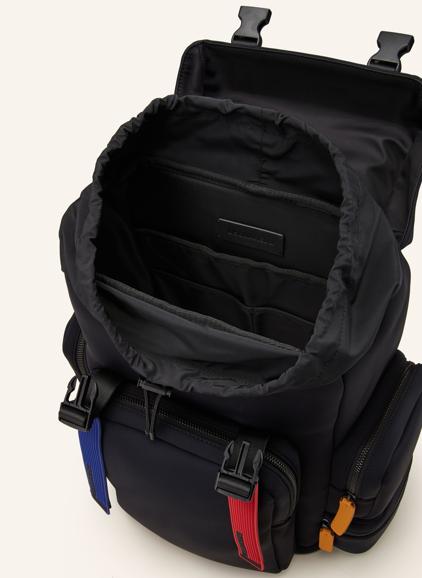 DSQUARED2 Backpack, Color: BLACK (Image 3)