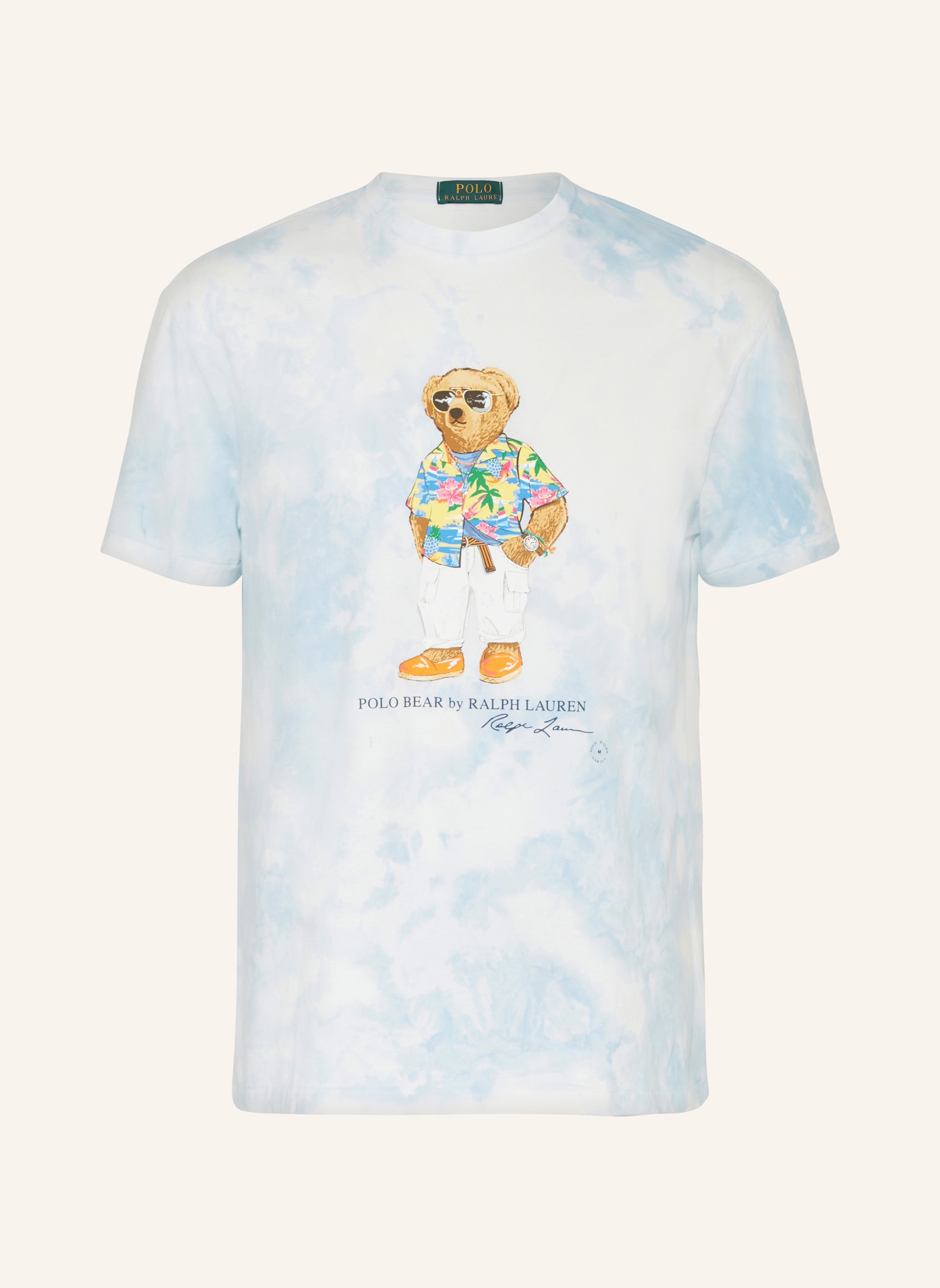 POLO RALPH LAUREN T-shirt, Color: LIGHT BLUE/ WHITE (Image 1)