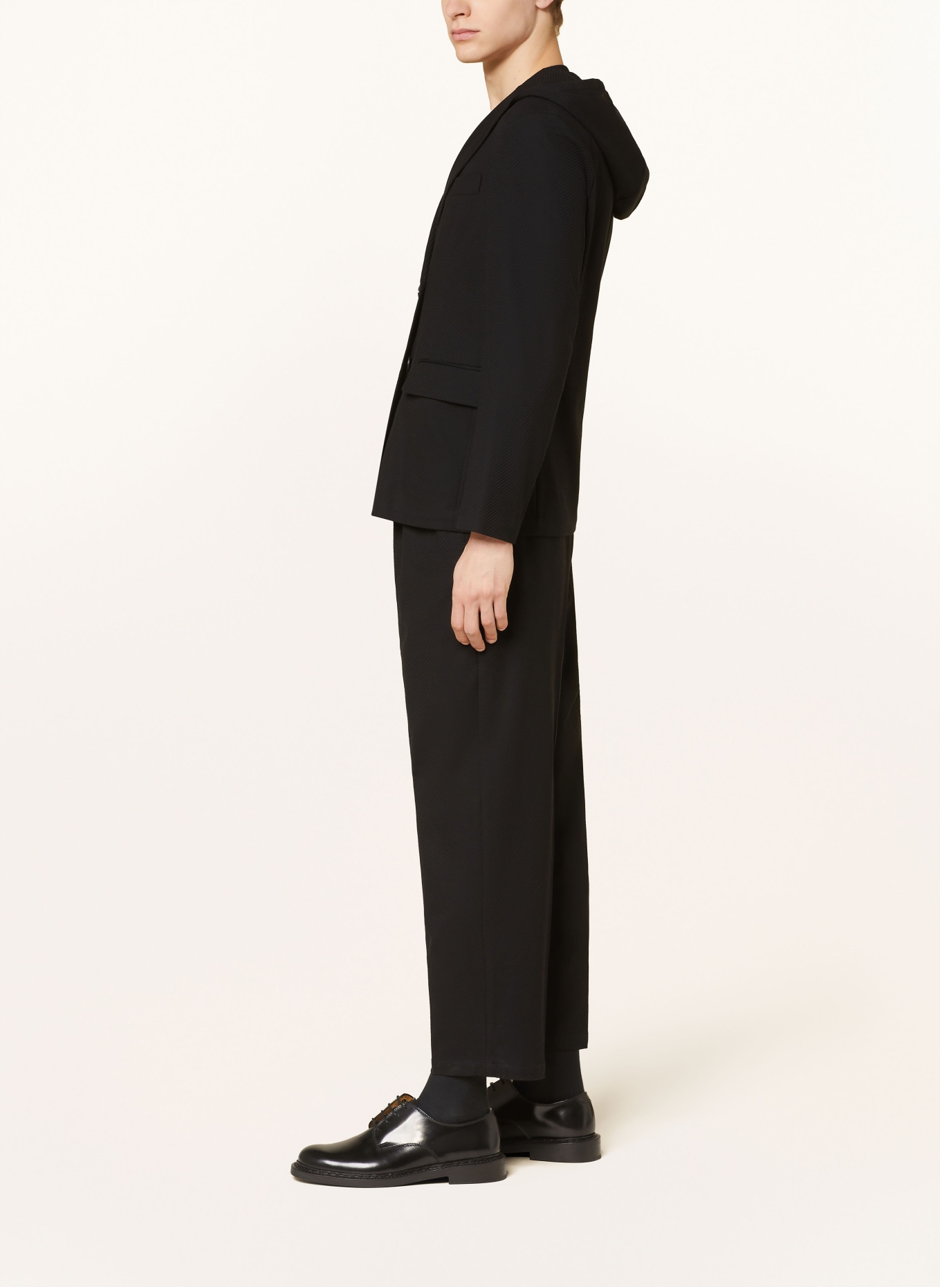 EMPORIO ARMANI Tailored jacket slim fit, Color: BLACK (Image 4)