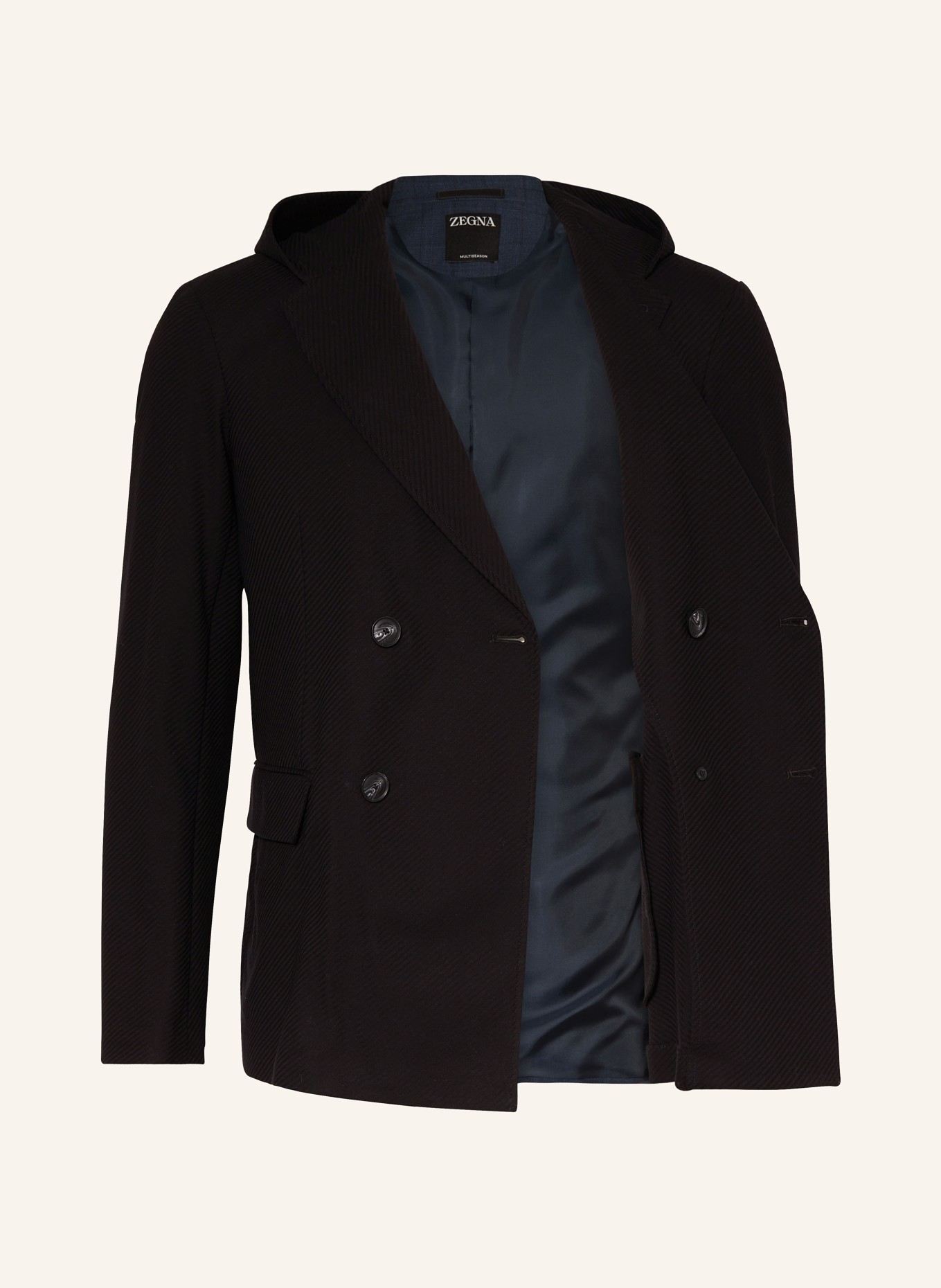 EMPORIO ARMANI Tailored jacket slim fit, Color: BLACK (Image 5)