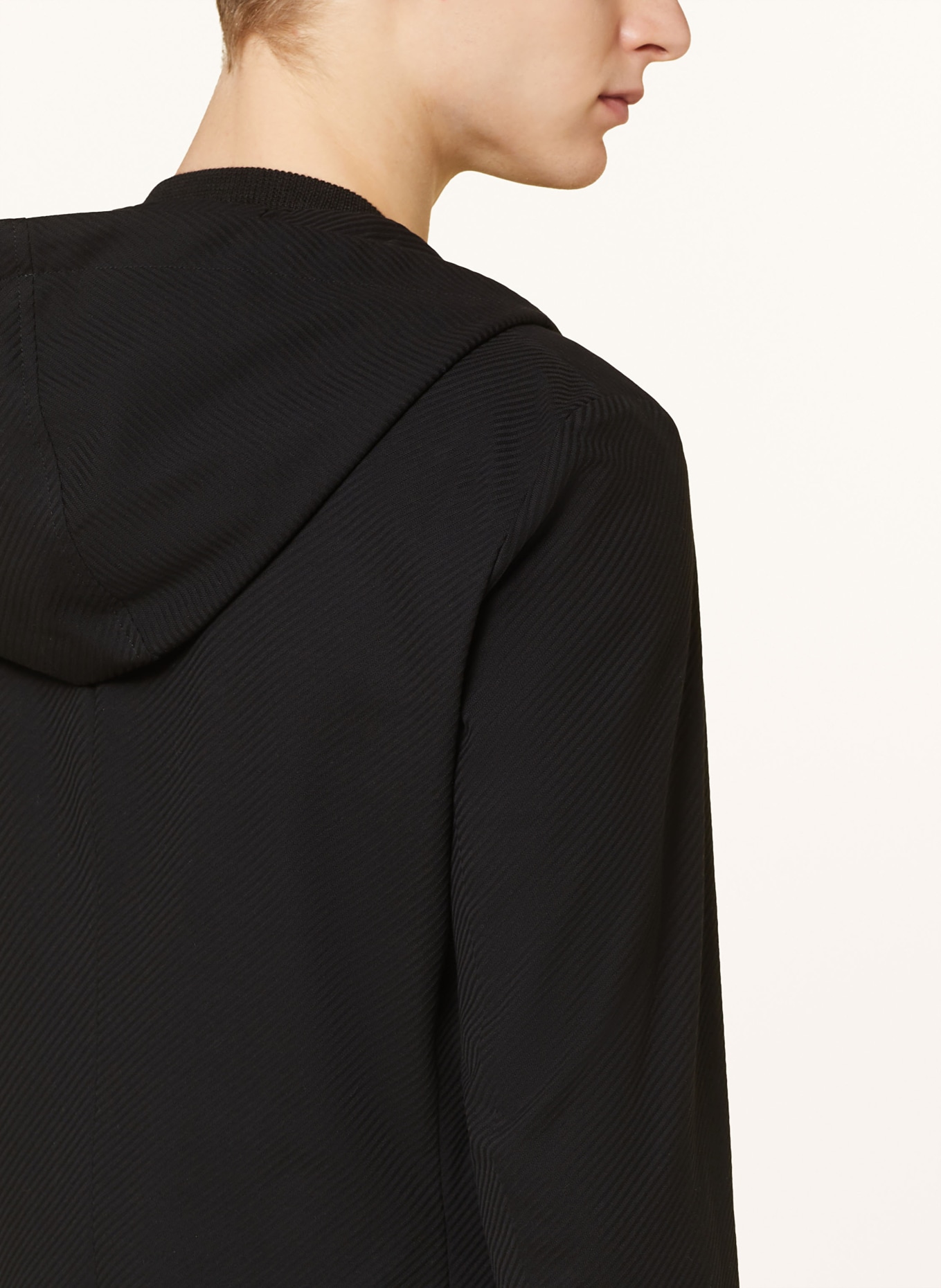 EMPORIO ARMANI Tailored jacket slim fit, Color: BLACK (Image 7)