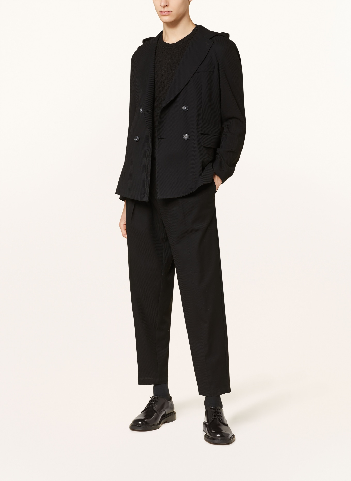 EMPORIO ARMANI Trousers, Color: BLACK (Image 2)