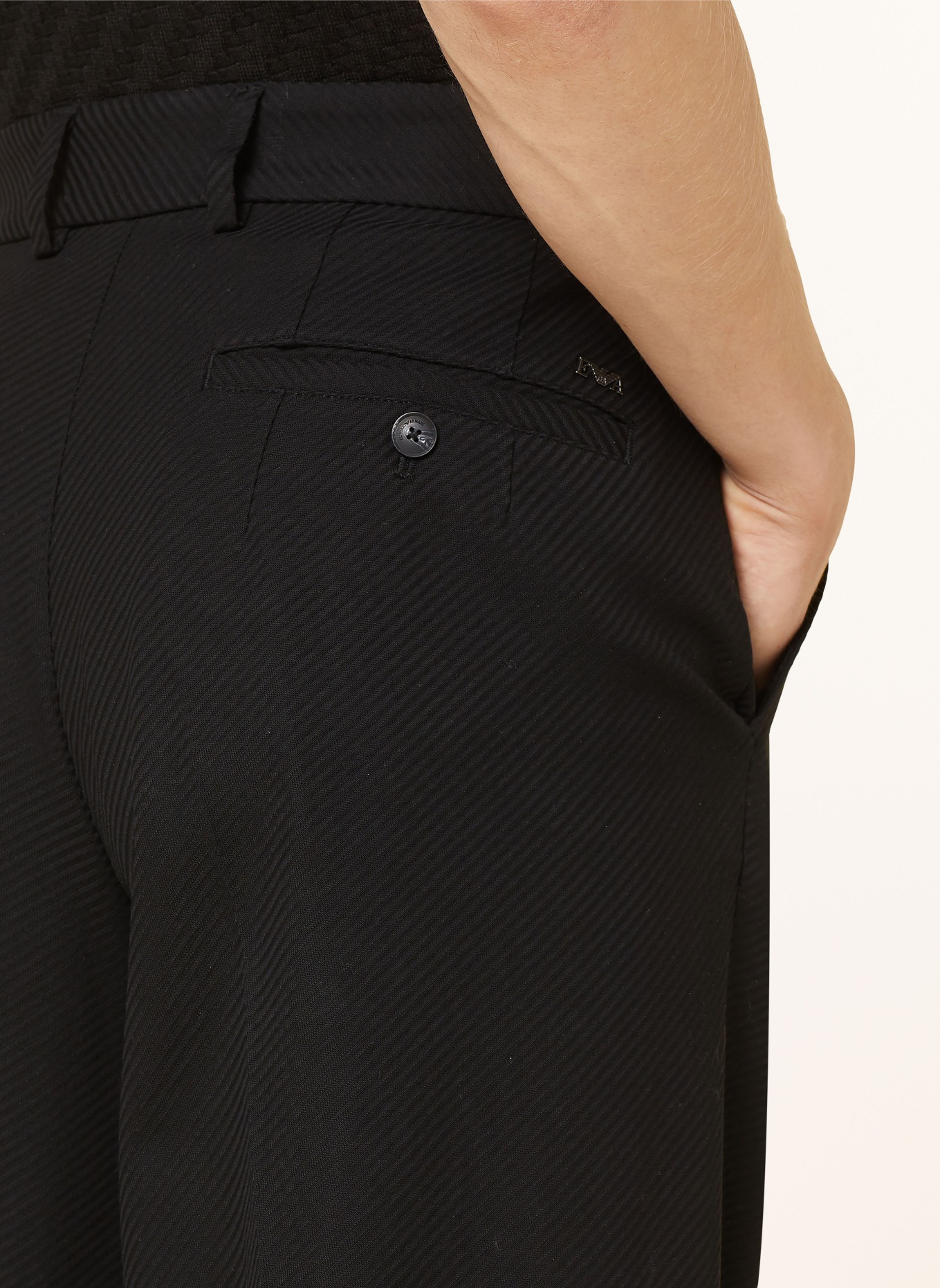 EMPORIO ARMANI Spodnie, Kolor: CZARNY (Obrazek 6)