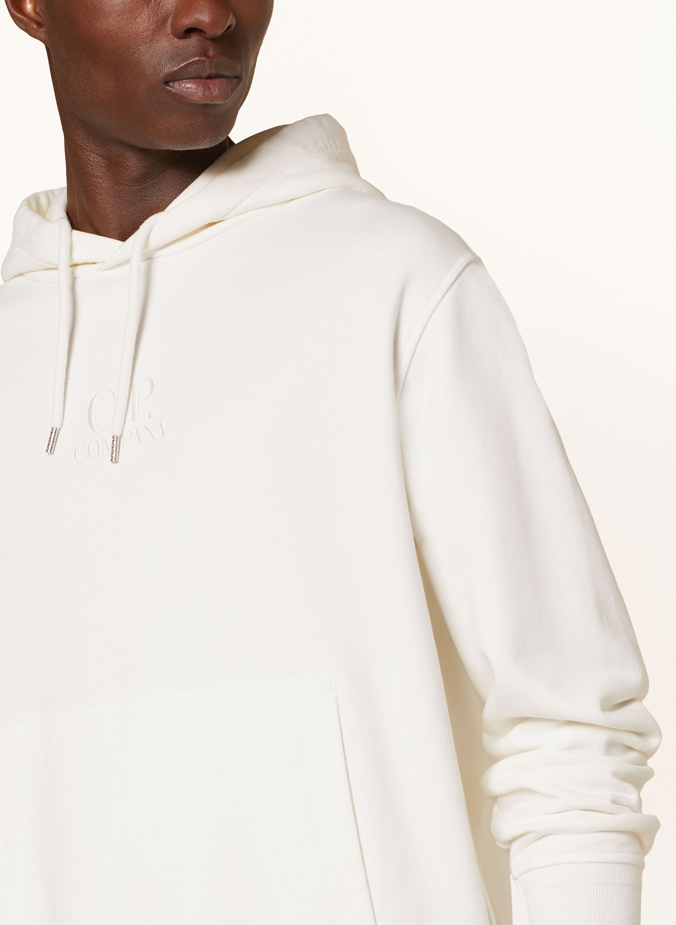 C.P. COMPANY Hoodie, Color: WHITE (Image 5)