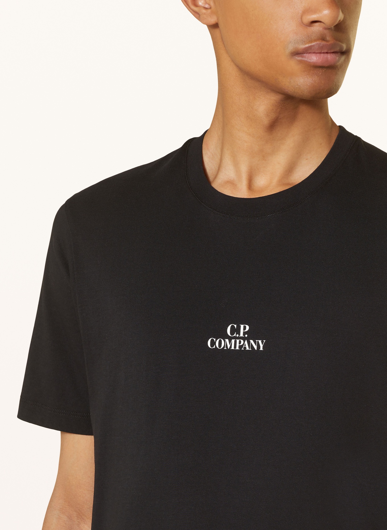 C.P. COMPANY T-shirt, Color: BLACK (Image 4)