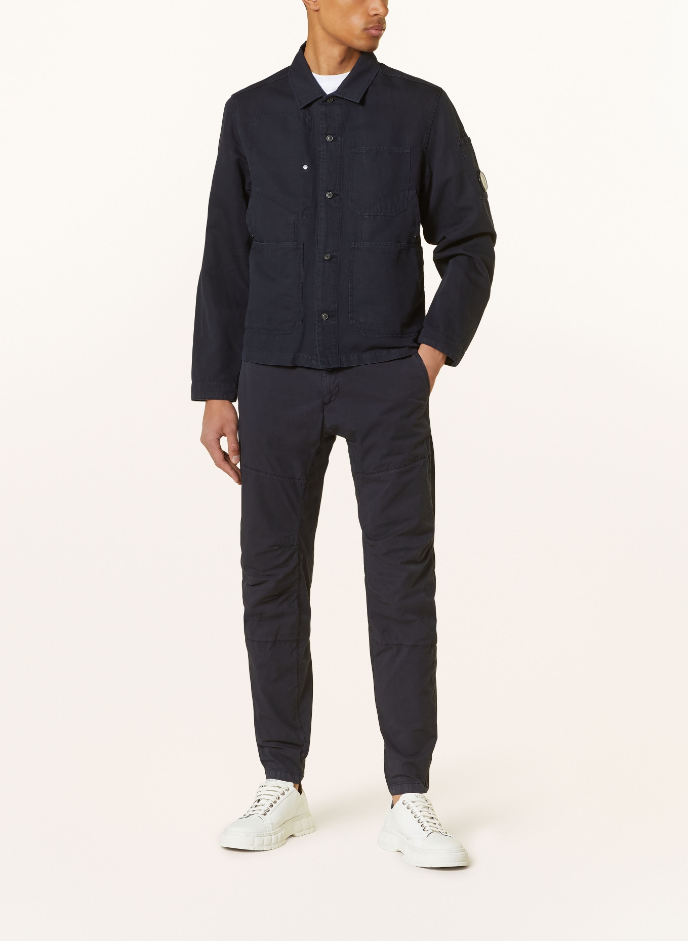 C.P. COMPANY Trousers extra slim fit, Color: DARK BLUE (Image 2)