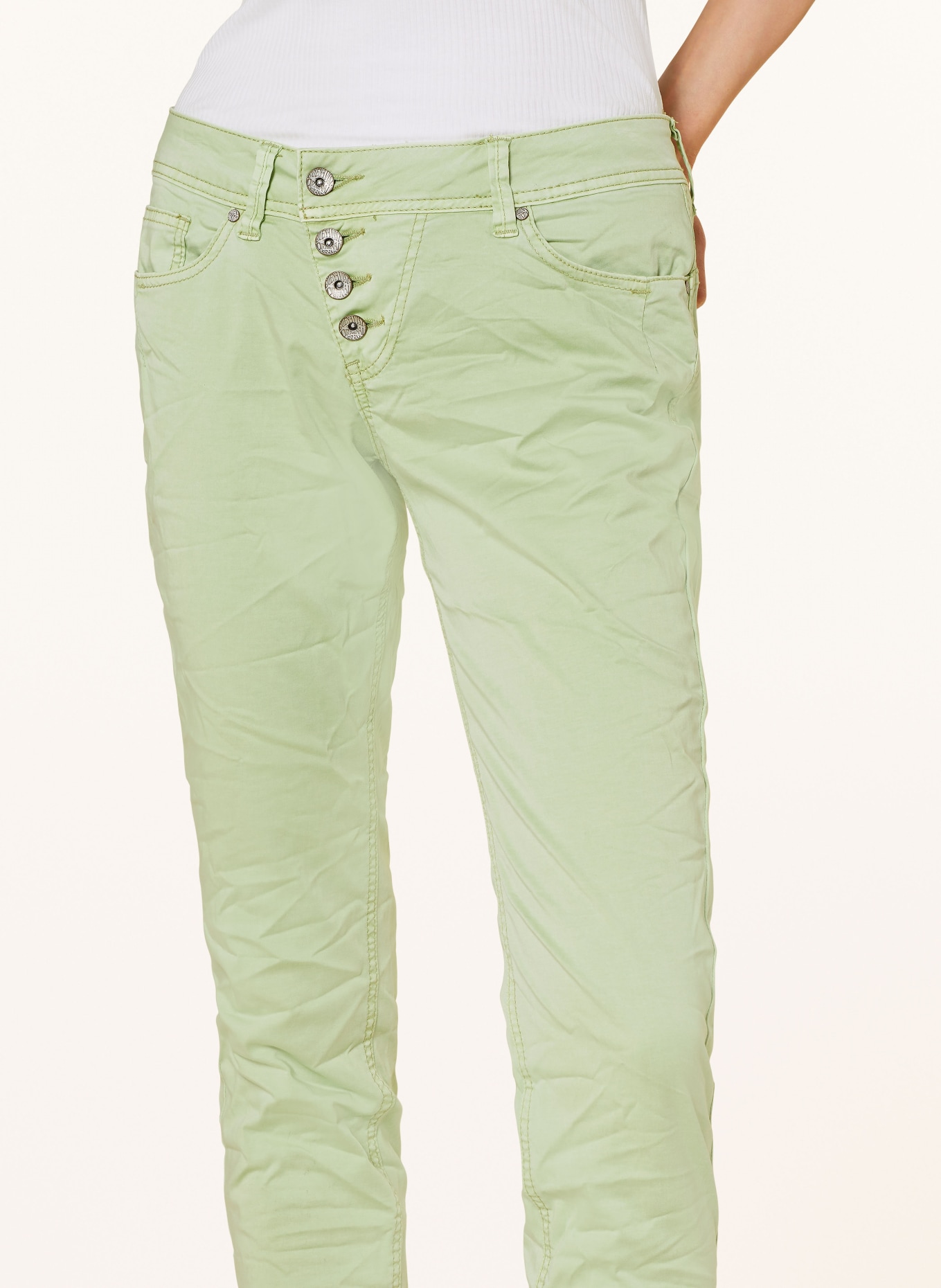 Buena Vista 7/8 Jeans MALIBU, Color: LIGHT GREEN (Image 5)