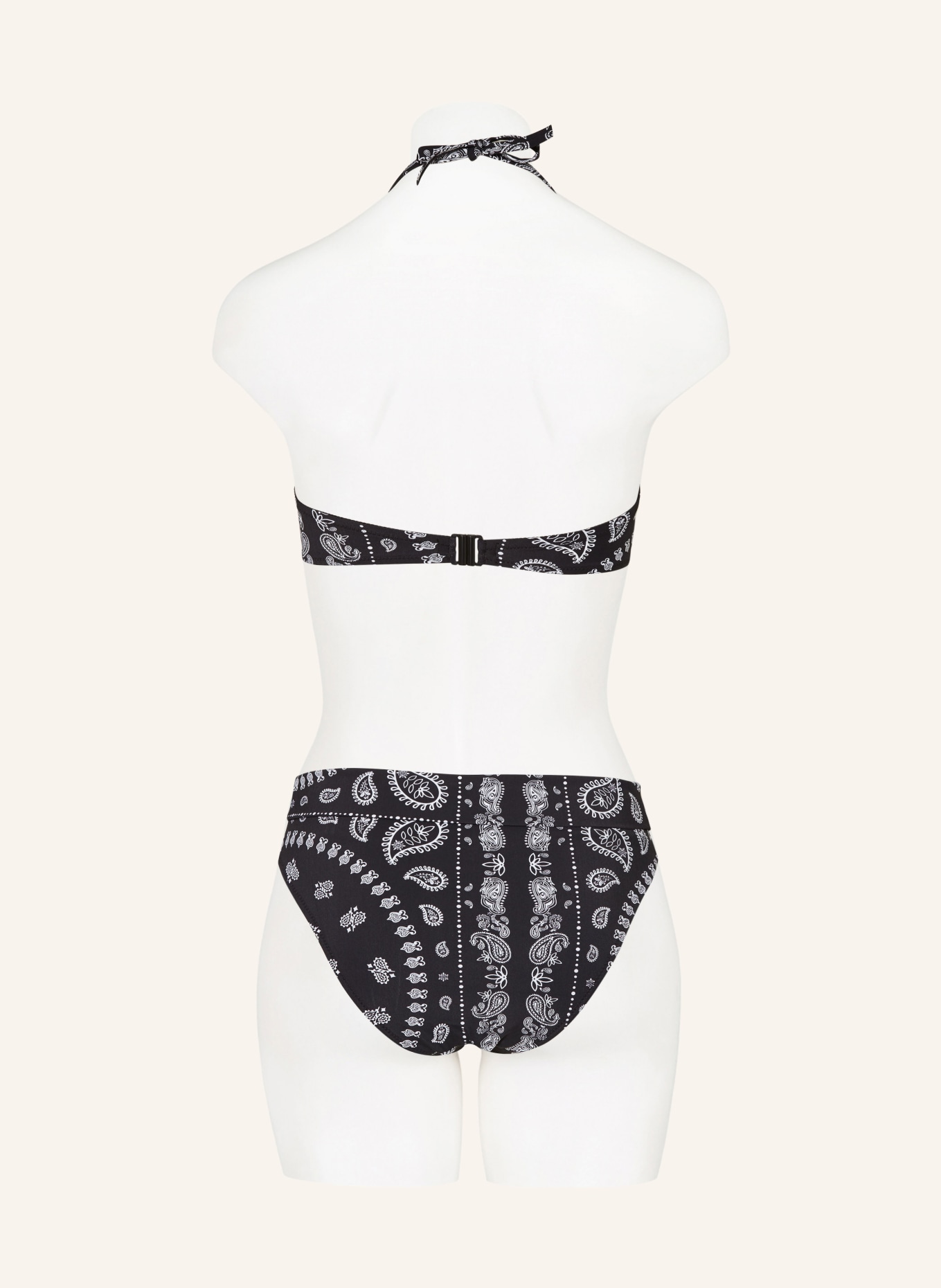 Passionata High-waist bikini bottoms JAMIE, Color: BLACK/ WHITE (Image 3)