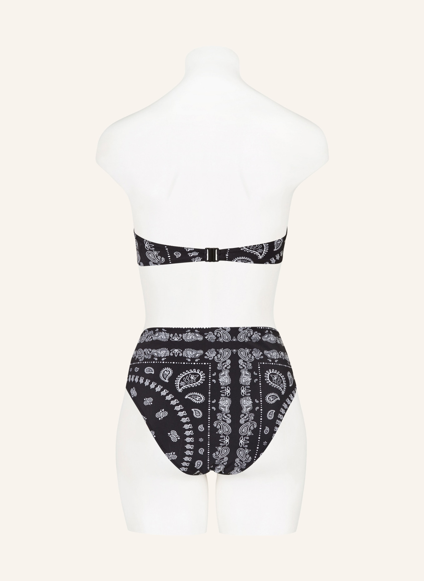 Passionata High-waist bikini bottoms JAMIE, Color: BLACK/ WHITE (Image 5)