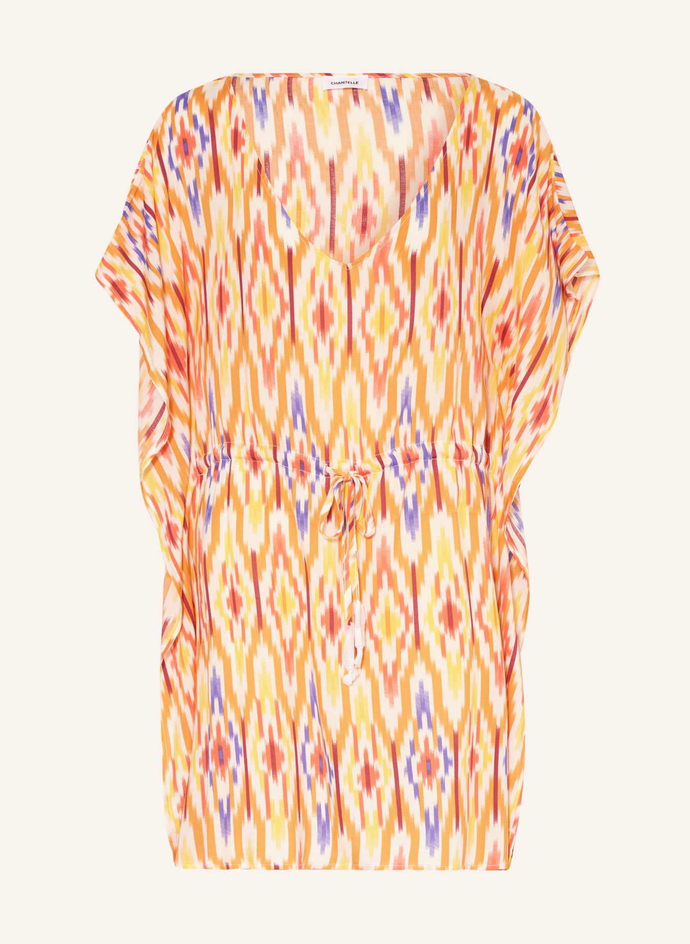 CHANTELLE Sukienka letnia typu kaftan DEVOTION, Kolor: POMARAŃCZOWY/ CZERWONY/ LILA (Obrazek 1)