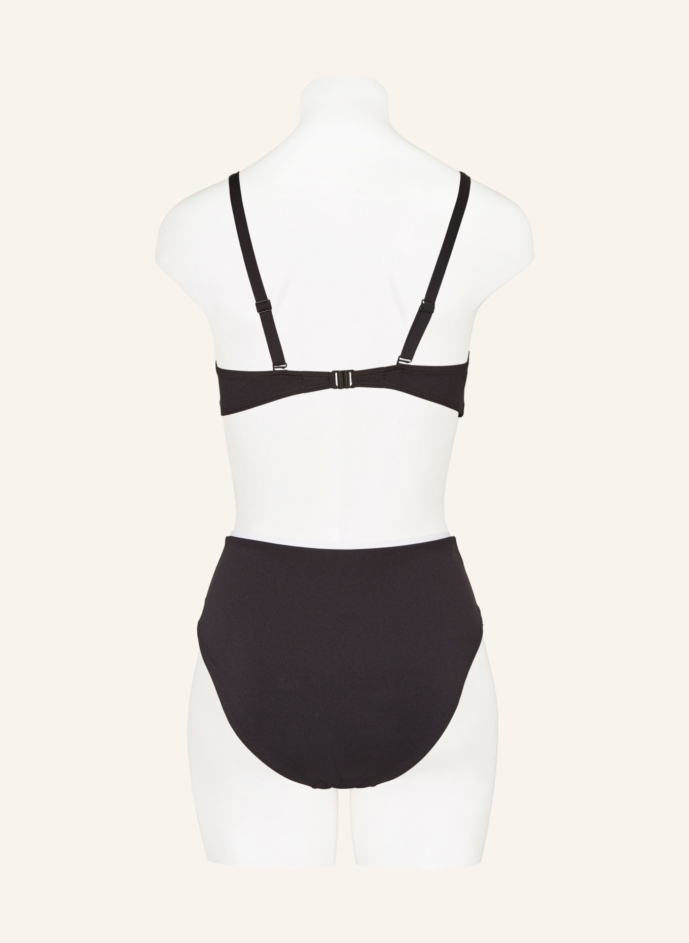 CHANTELLE High-waist bikini bottoms AUTHENTIC, Color: BLACK/ WHITE (Image 3)