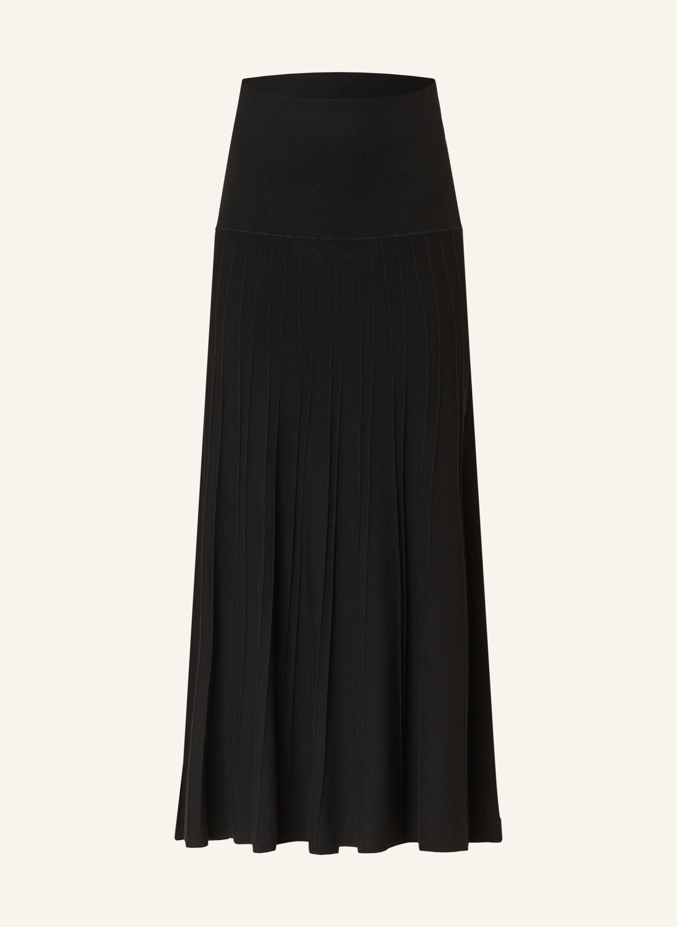 InWear Knit skirt MIRIOSIW, Color: BLACK (Image 1)