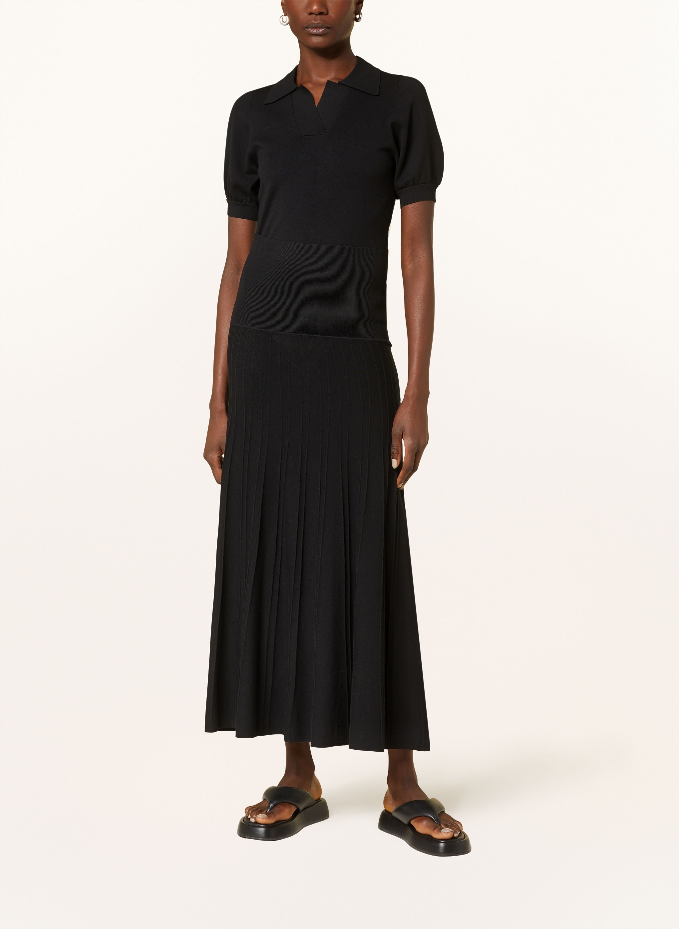 InWear Knit skirt MIRIOSIW, Color: BLACK (Image 2)