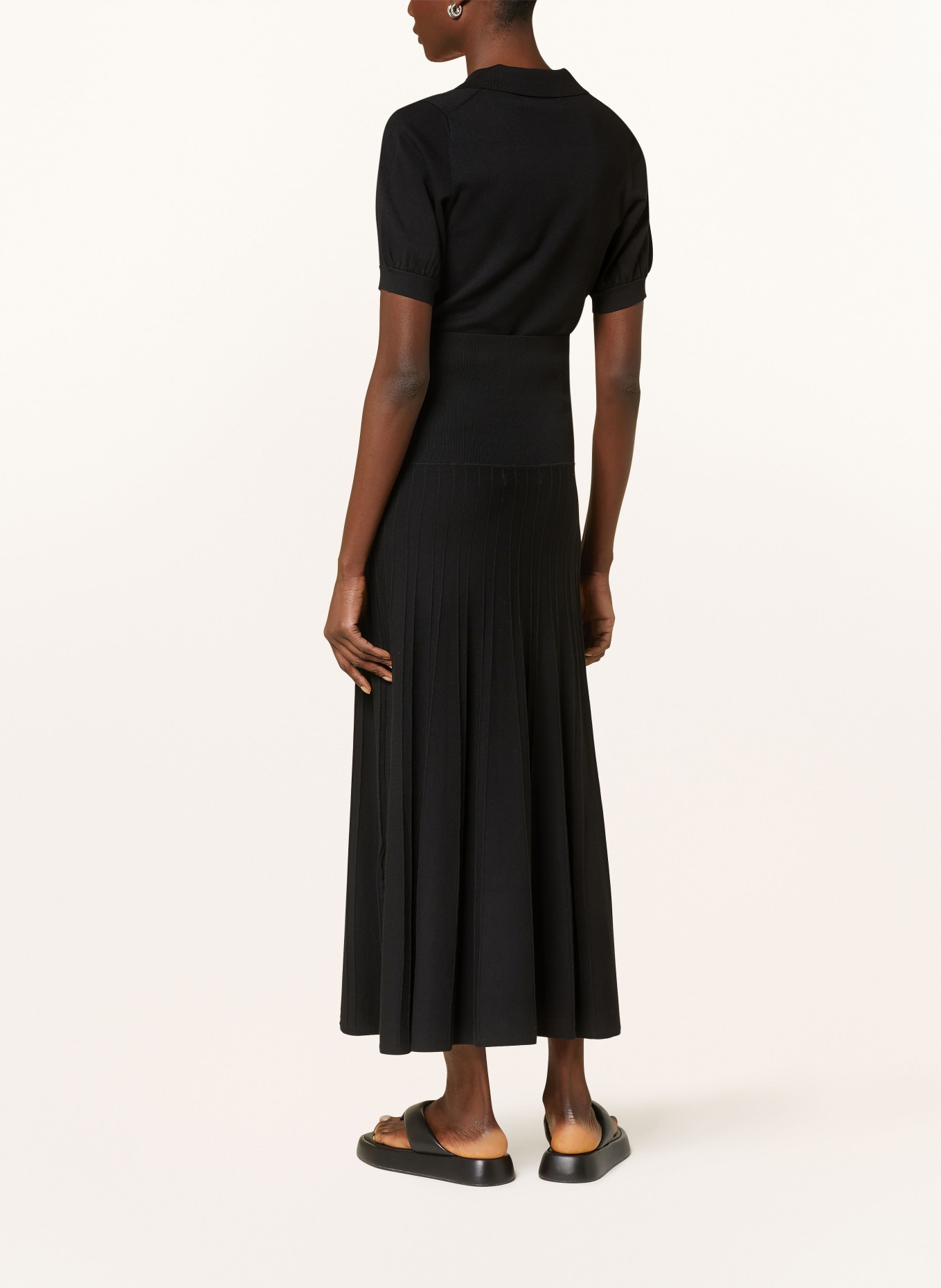 InWear Knit skirt MIRIOSIW, Color: BLACK (Image 3)