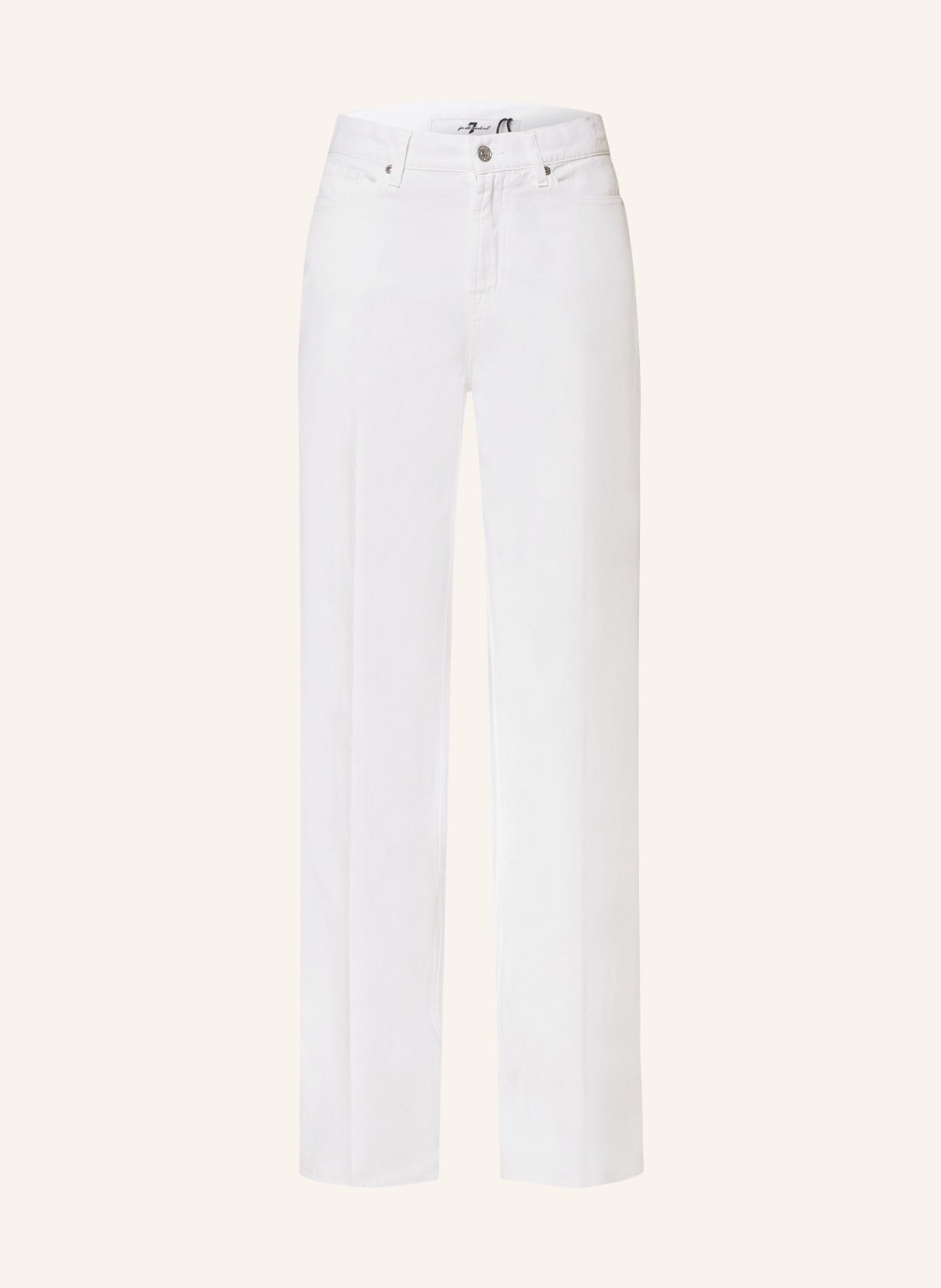 7 for all mankind Flared Jeans LOTTA, Farbe: WEISS (Bild 1)