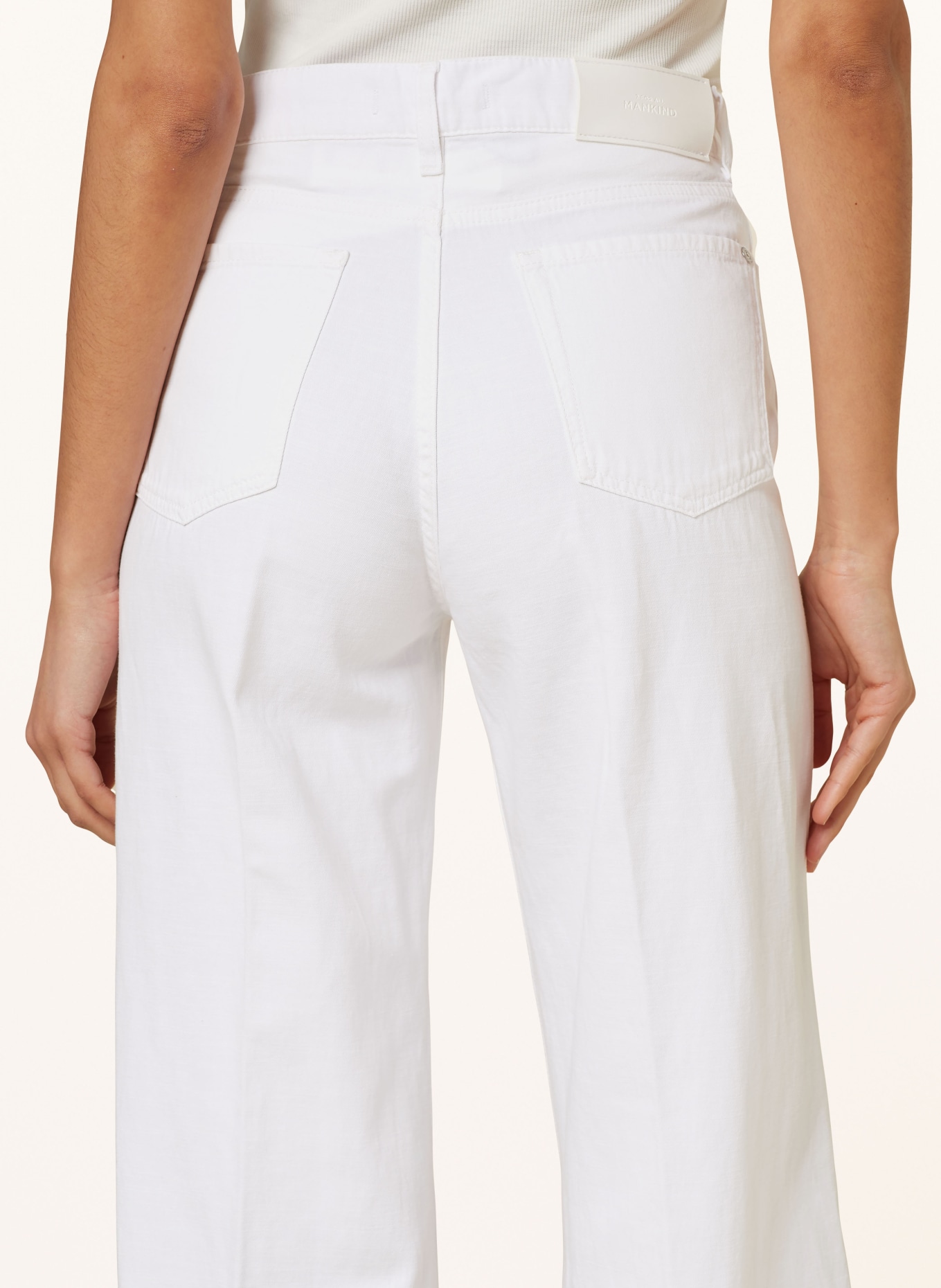 7 for all mankind Flared jeans LOTTA, Color: WHITE (Image 5)