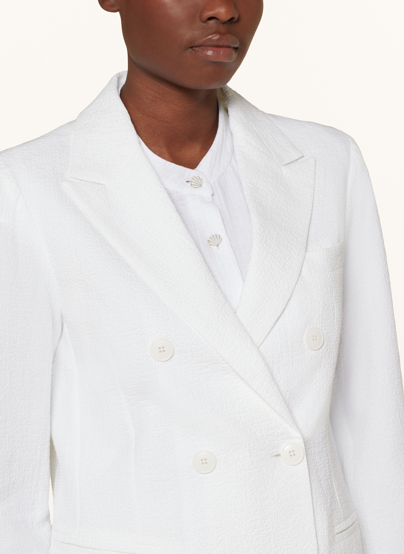 rich&royal Blazer, Color: WHITE (Image 4)