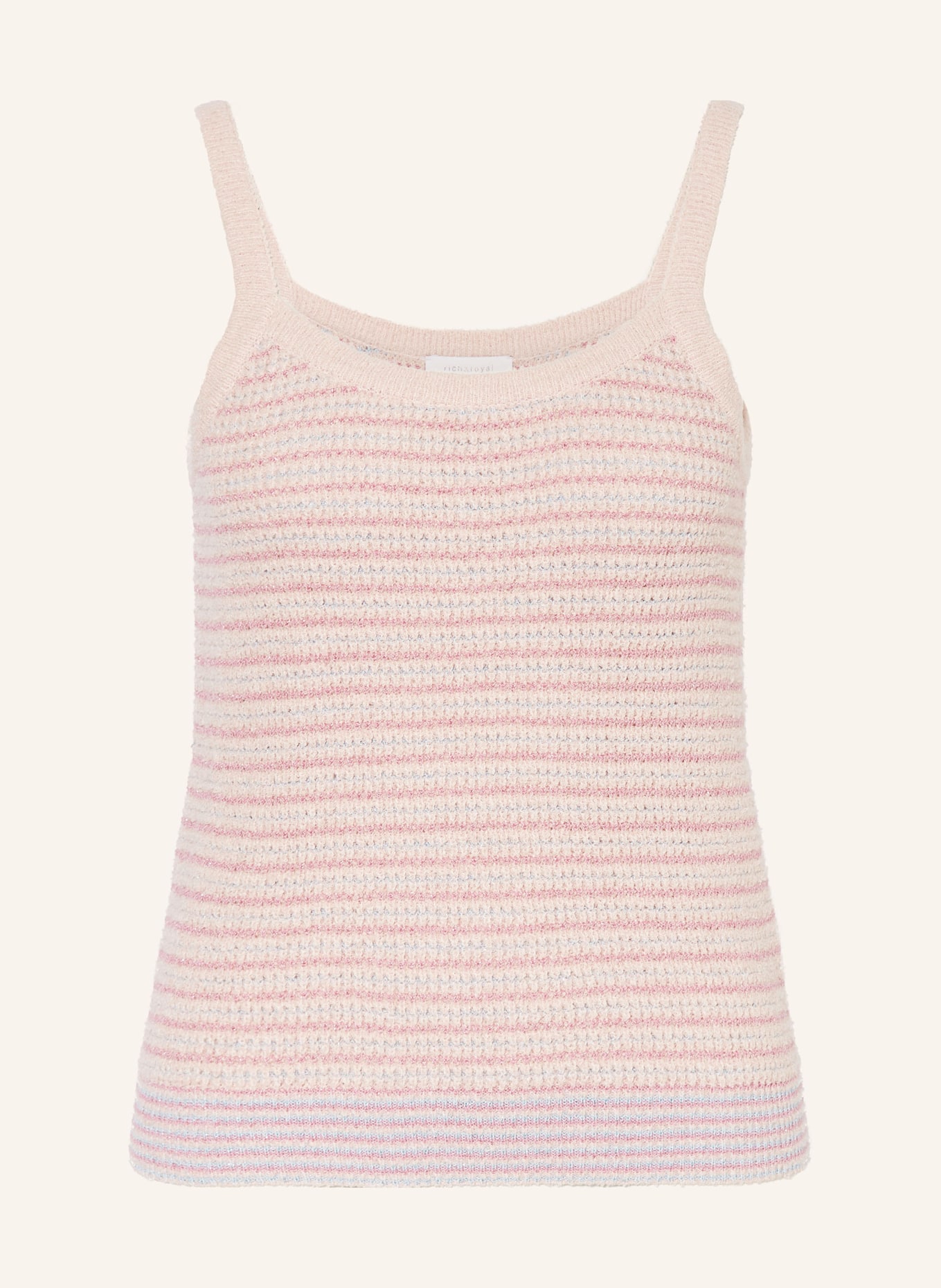 rich&royal Knit top, Color: LIGHT PINK/ LIGHT BLUE/ PINK (Image 1)