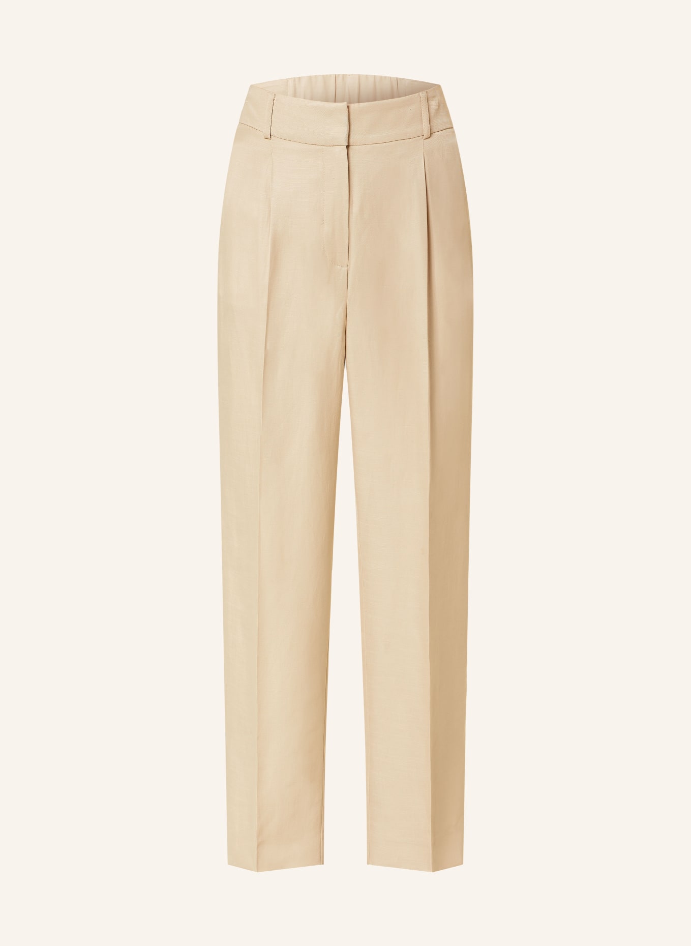 someday 7/8 pants CISAN, Color: BEIGE (Image 1)