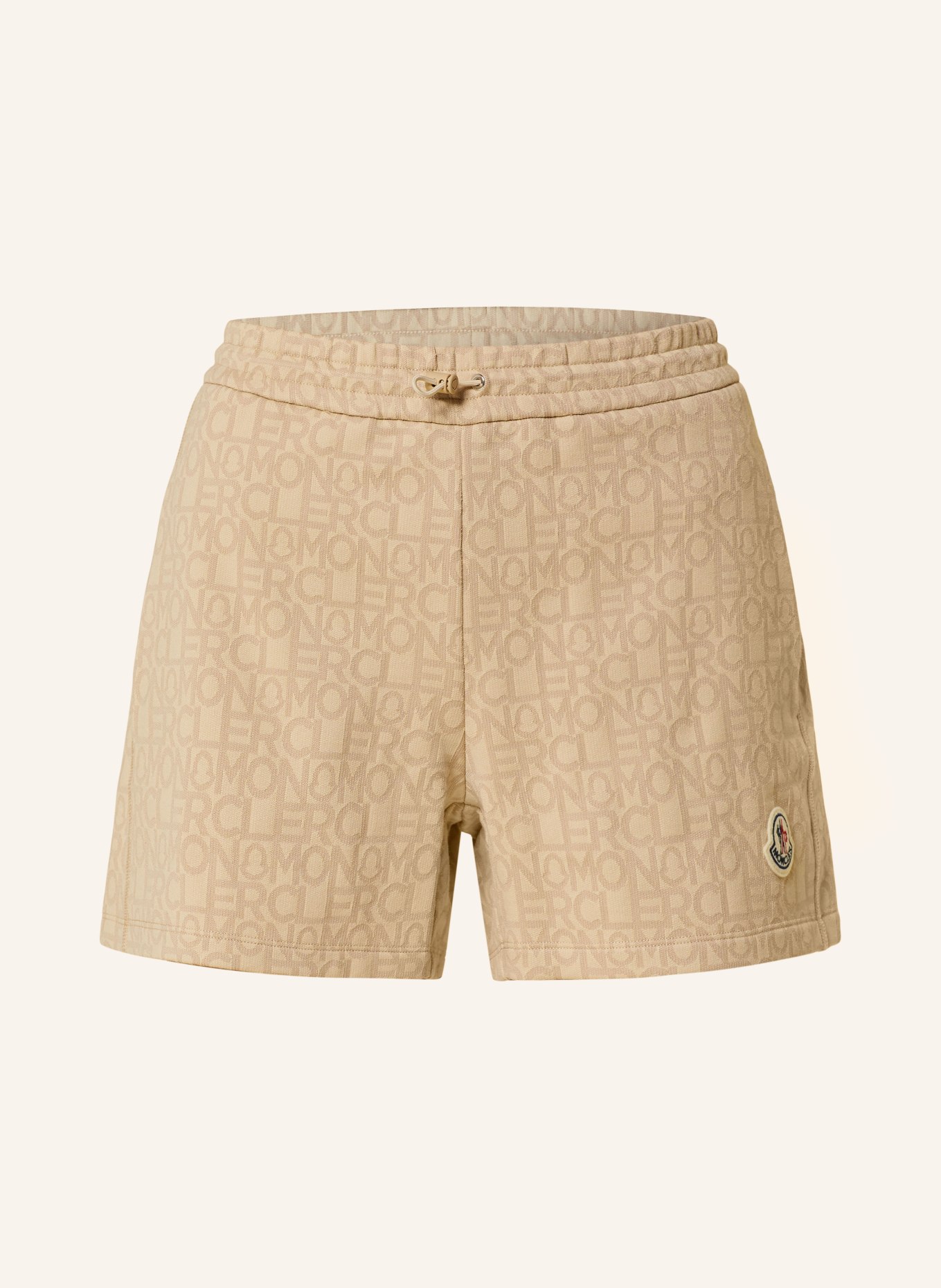 MONCLER Sweat shorts, Color: LIGHT BROWN/ CAMEL (Image 1)