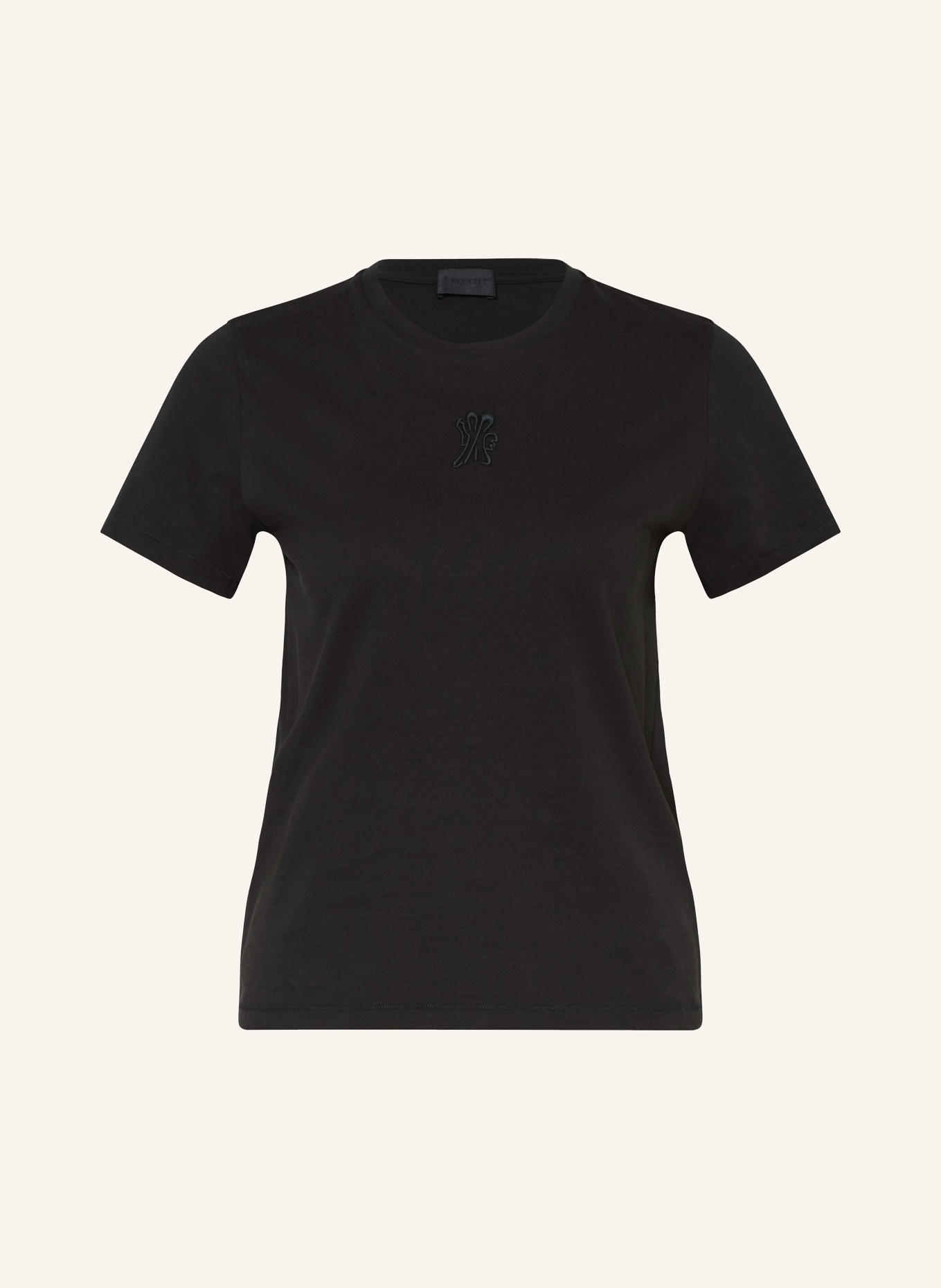 MONCLER T-Shirt: SCHWARZ