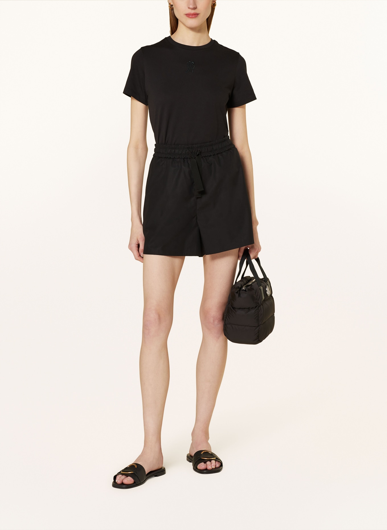 MONCLER T-Shirt: SCHWARZ