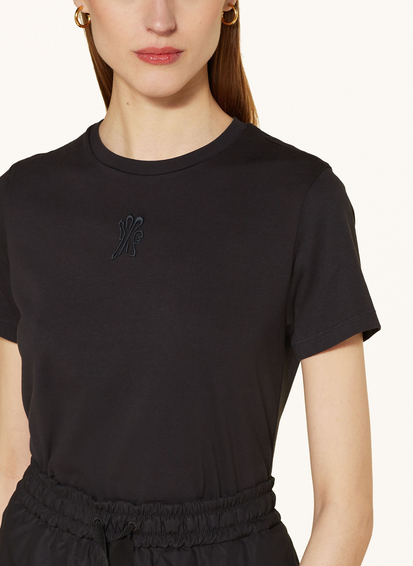 MONCLER T-Shirt: SCHWARZ