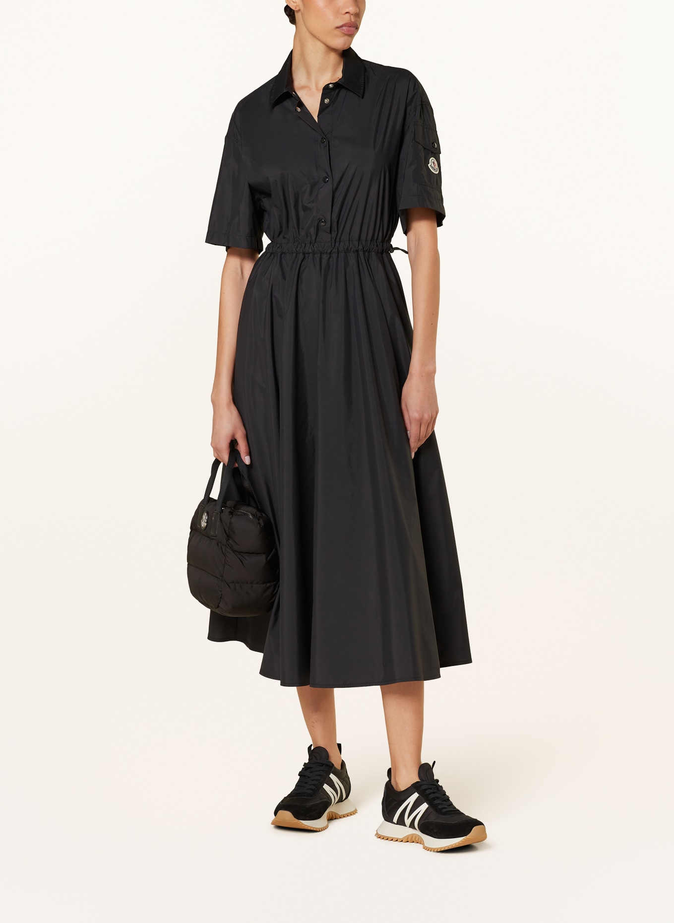 MONCLER Dress, Color: BLACK (Image 2)
