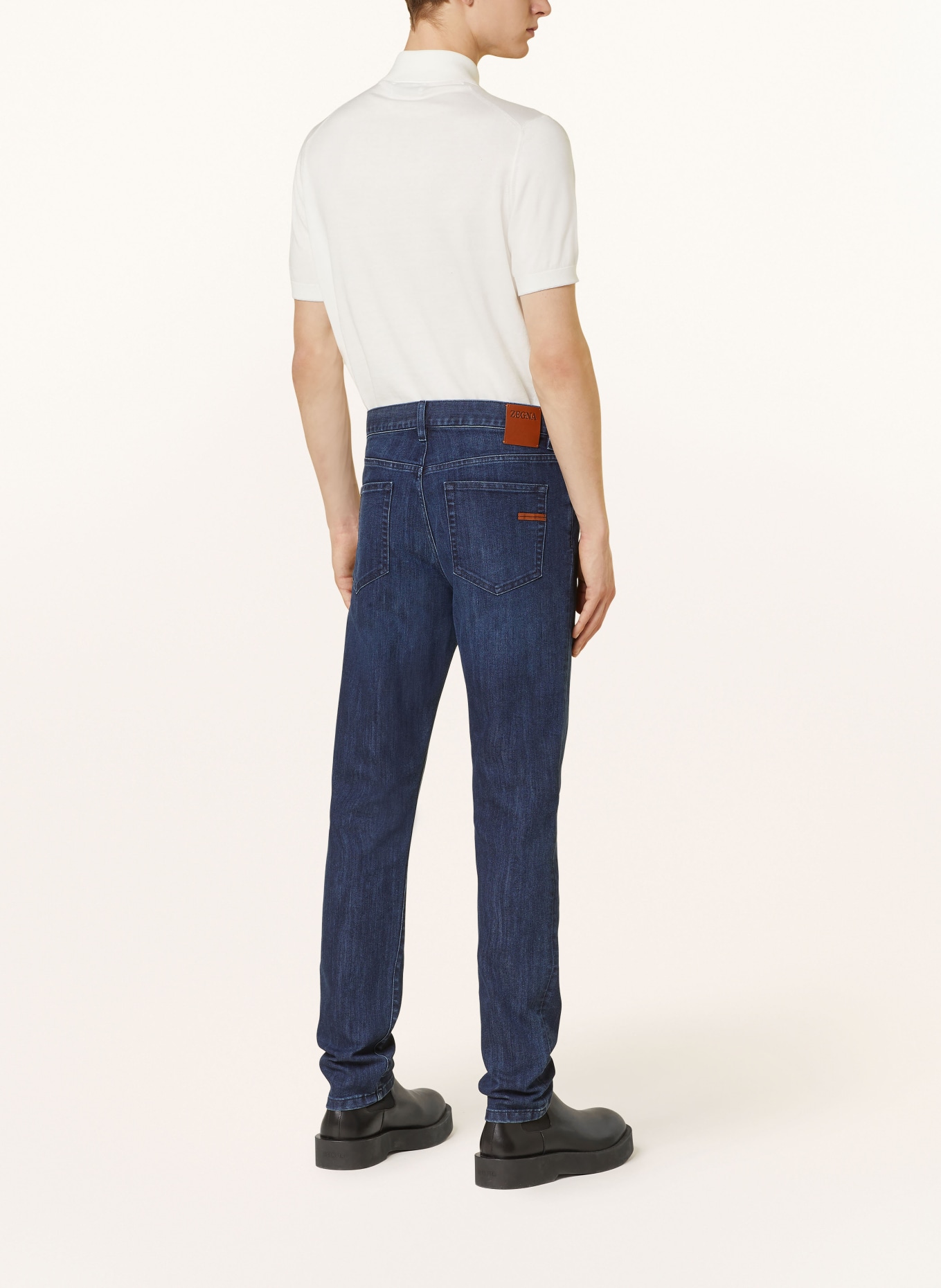 ZEGNA Jeans CITY extra slim fit, Color: 001 RINSED (Image 3)