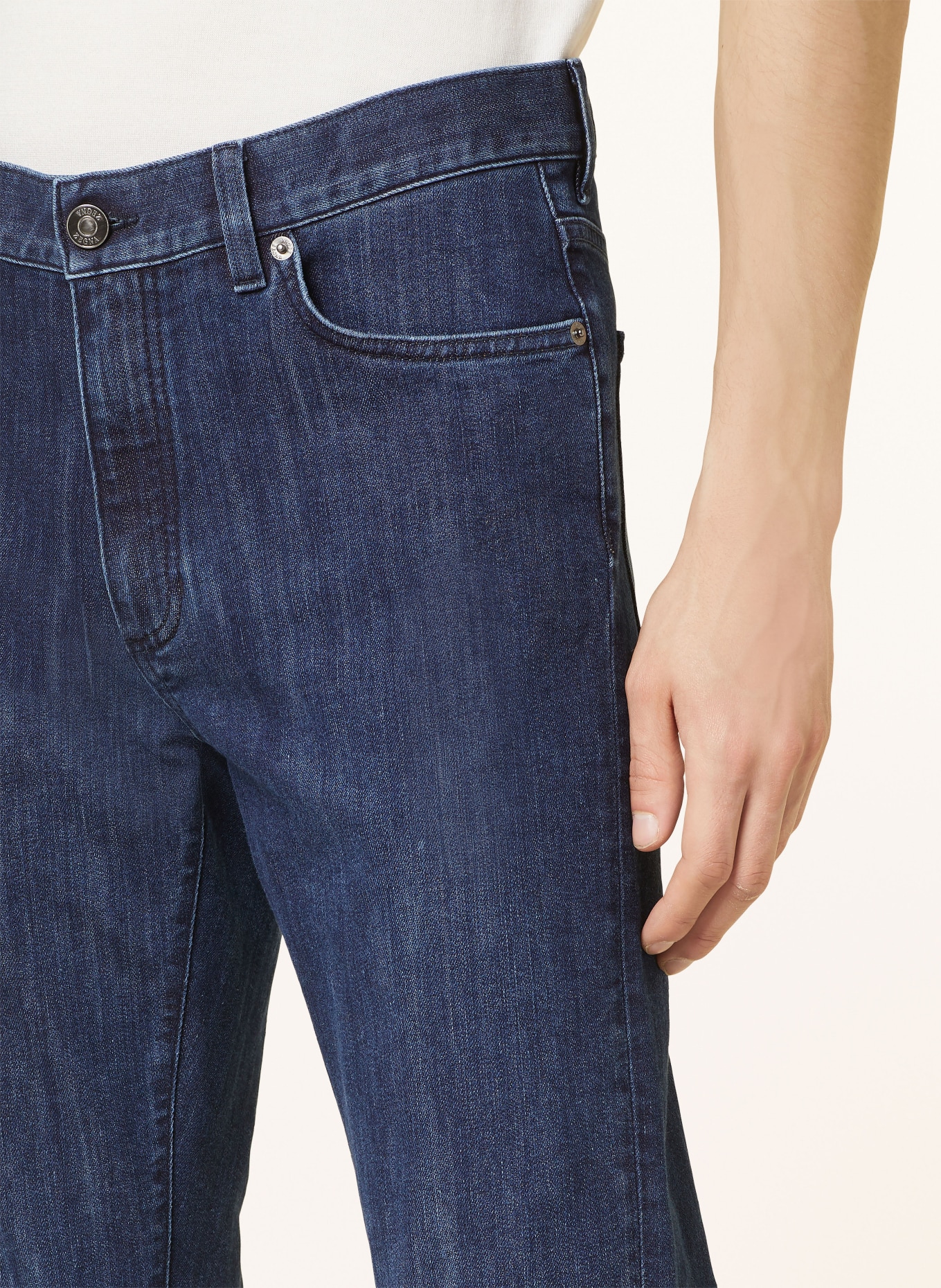 ZEGNA Jeans CITY Extra Slim Fit, Farbe: 001 RINSED (Bild 5)