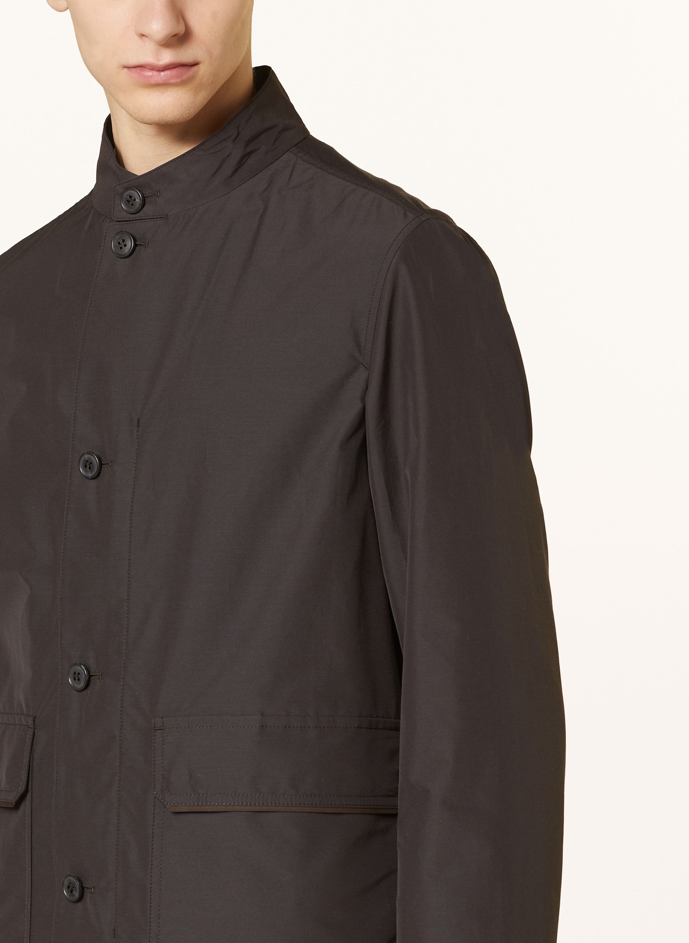 ZEGNA Jacket, Color: DARK BROWN (Image 4)