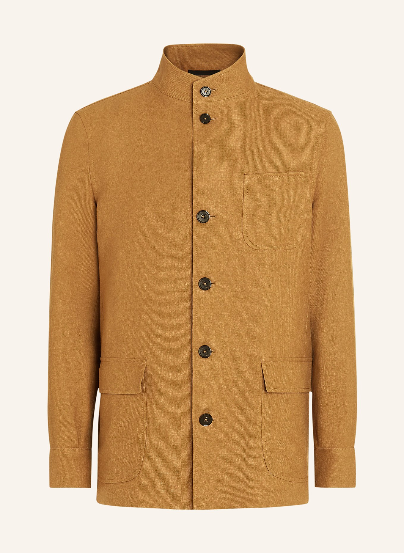 ZEGNA Jacket with linen, Color: CAMEL (Image 1)